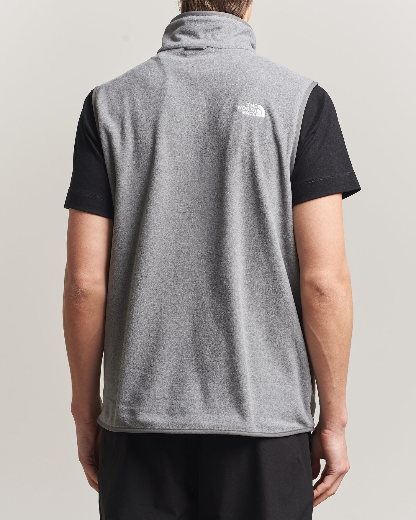 Uomini | Gilet | The North Face | Glacier Fleece Vest Grey