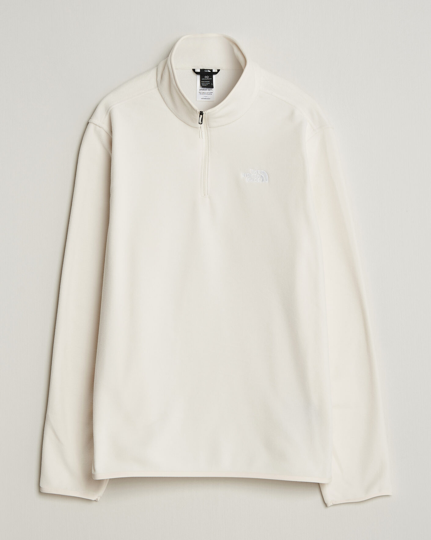 Uomini | Maglieria | The North Face | Glacier 1/4 Zip Fleece White Dune