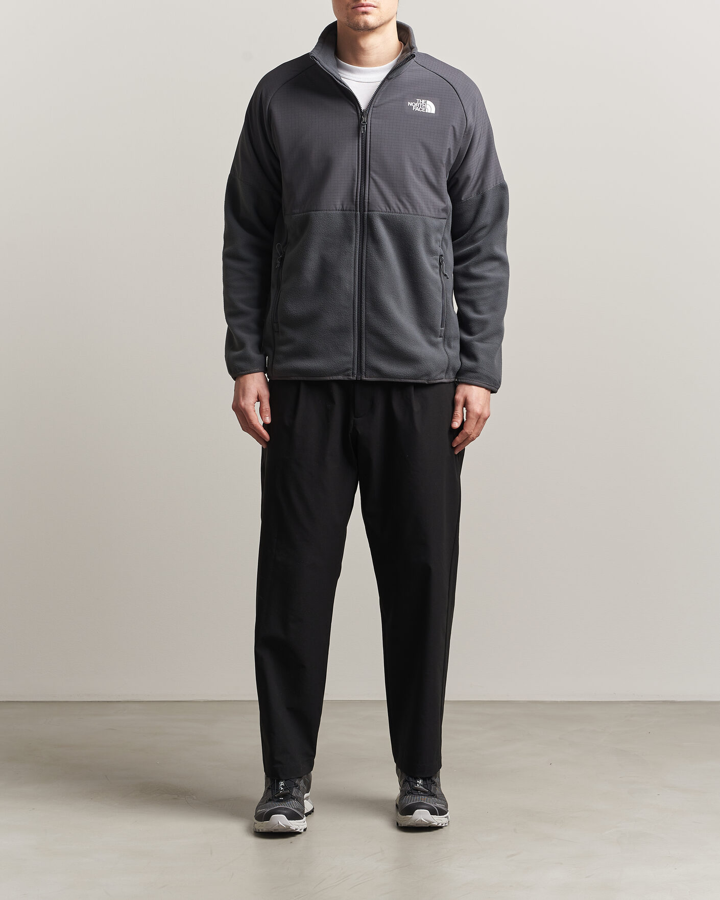 Uomini | Maglieria | The North Face | Glacier Hybrid Fleece Black