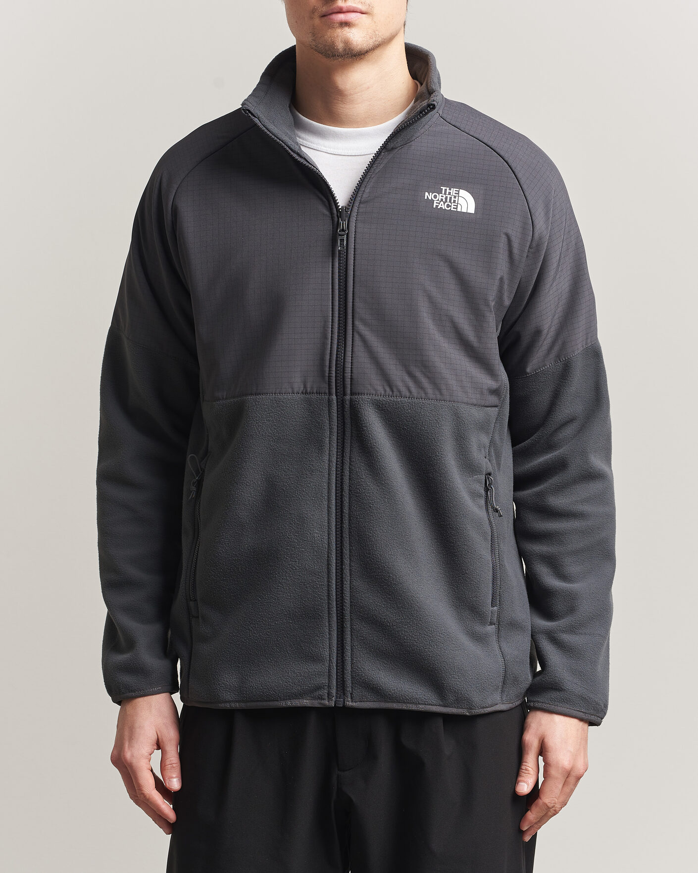 Uomini | Maglieria | The North Face | Glacier Hybrid Fleece Black