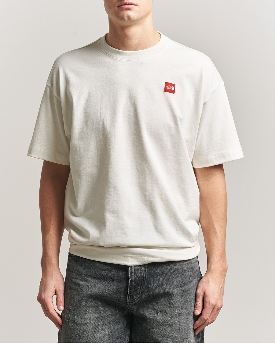 Uomini | T-shirt | The North Face | Red Box T-Shirt White Dune
