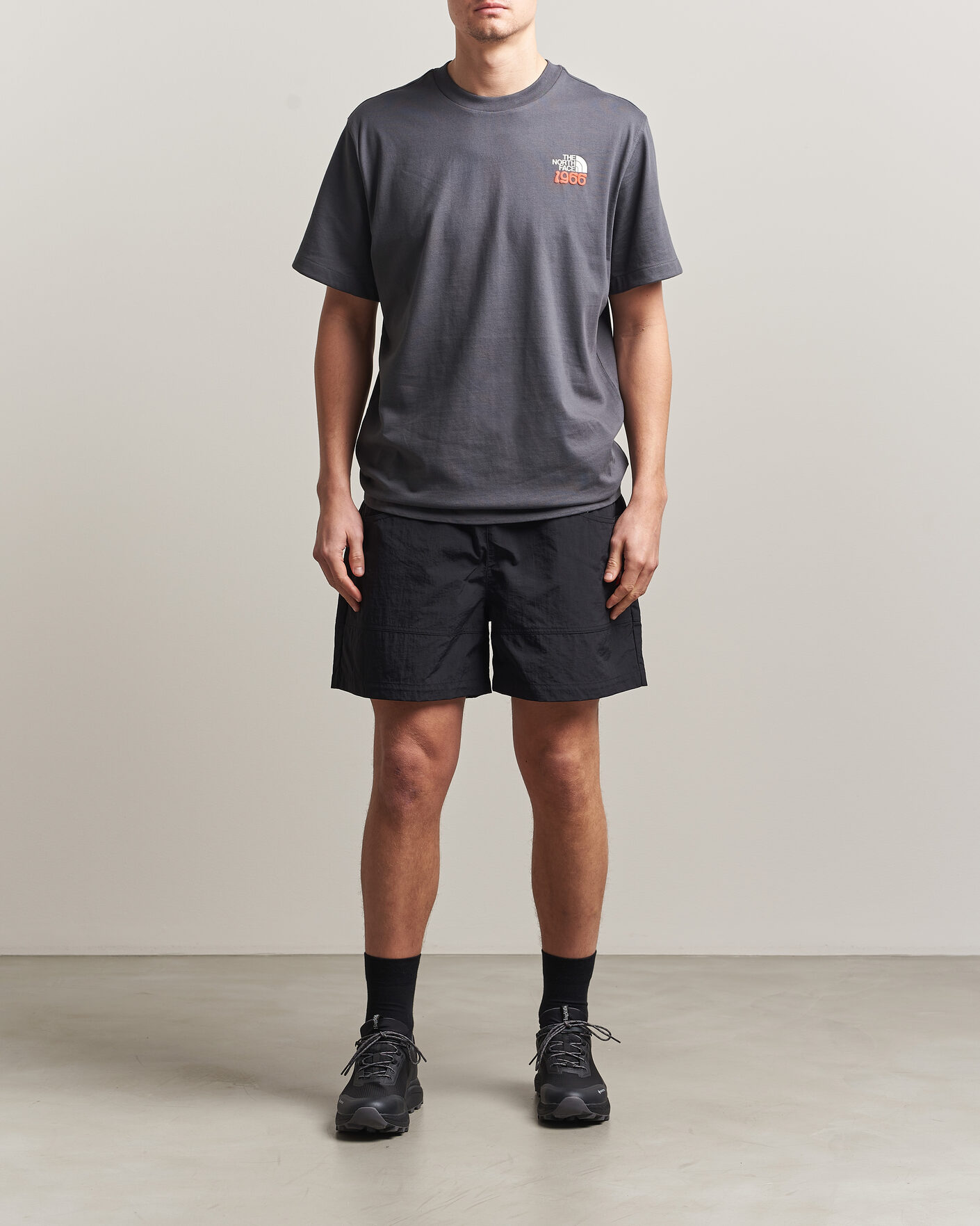Uomini | T-shirt | The North Face | 1966 Printed T-Shirt Anthracite Grey
