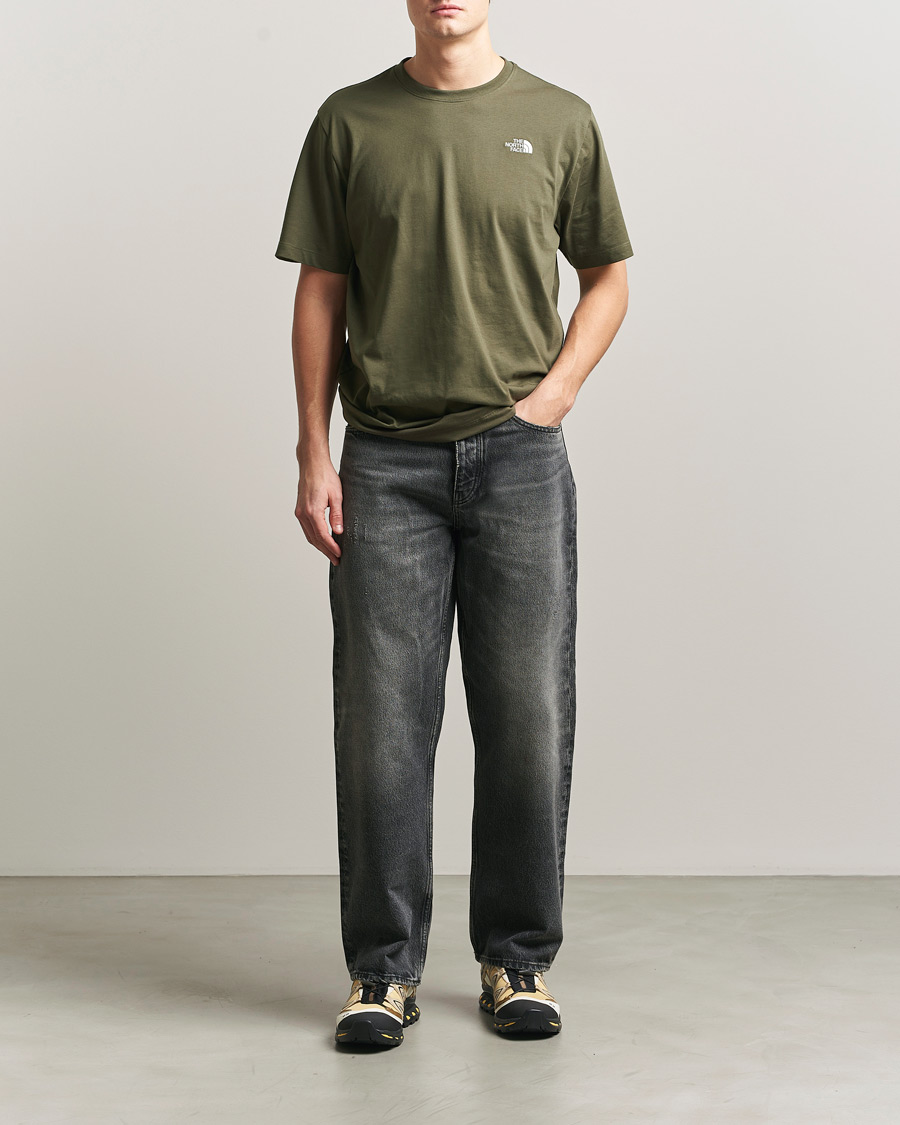 Uomini | T-shirt | The North Face | Evolution Simple Dome T-Shirt New Taupe Green