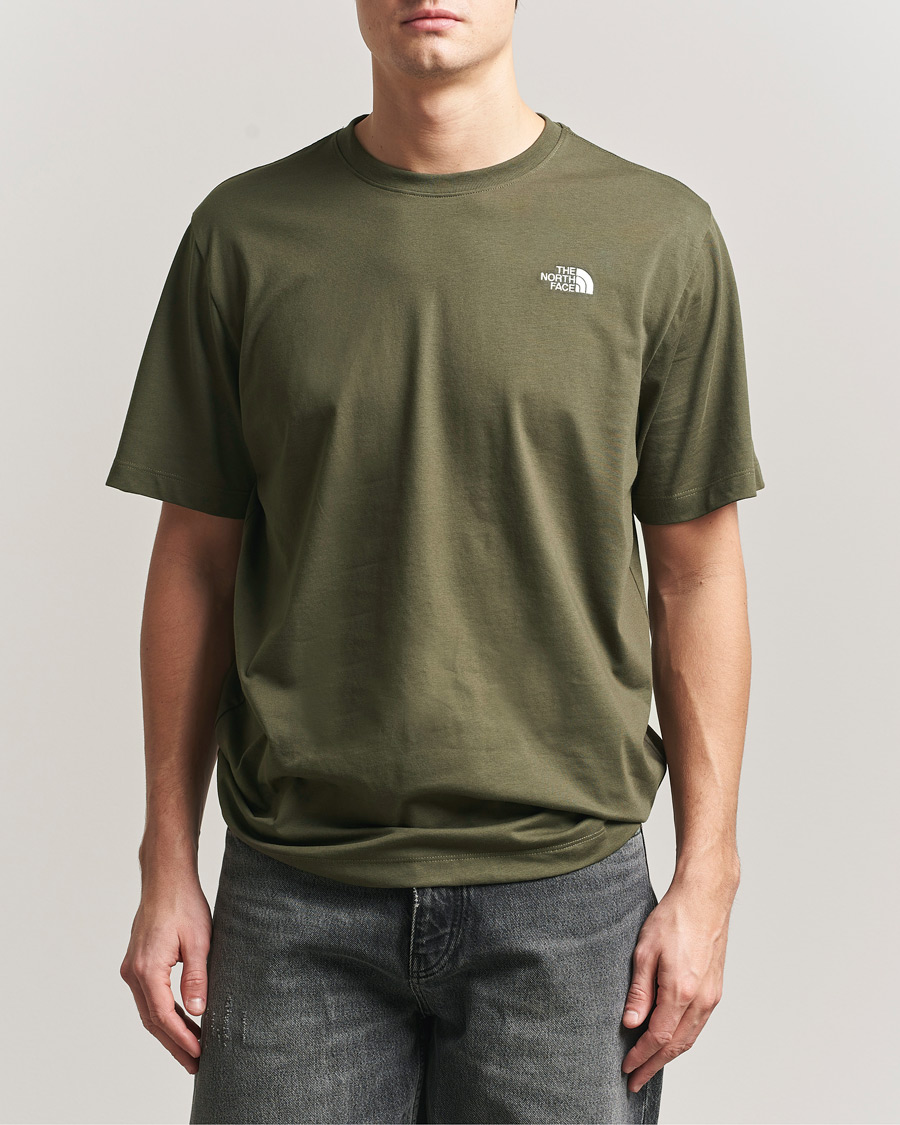 Uomini | T-shirt | The North Face | Evolution Simple Dome T-Shirt New Taupe Green
