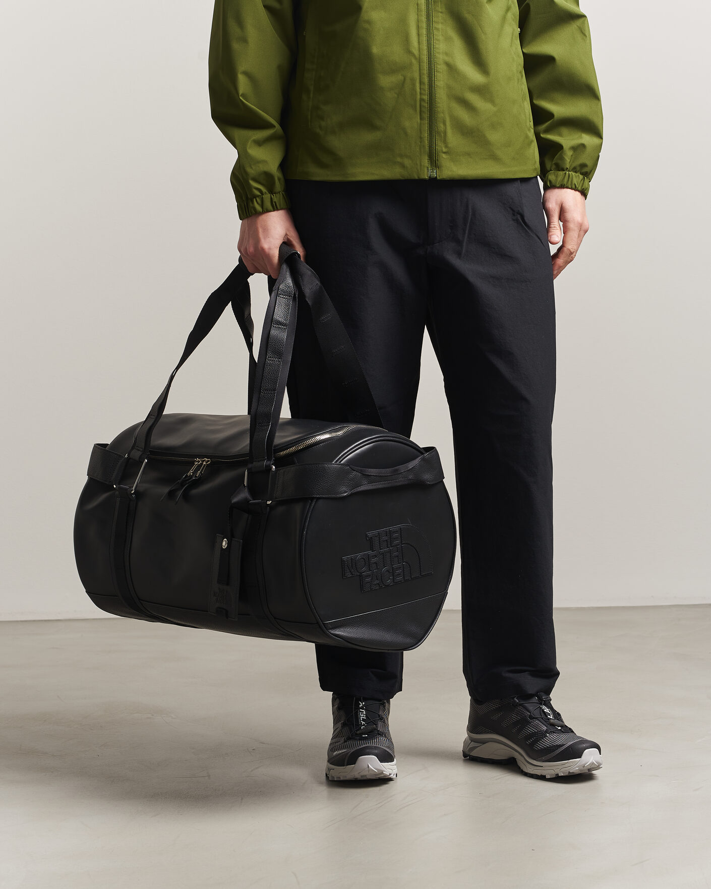 Uomini | Borse | The North Face | Anniversary Base Camp Duffel Leather Black