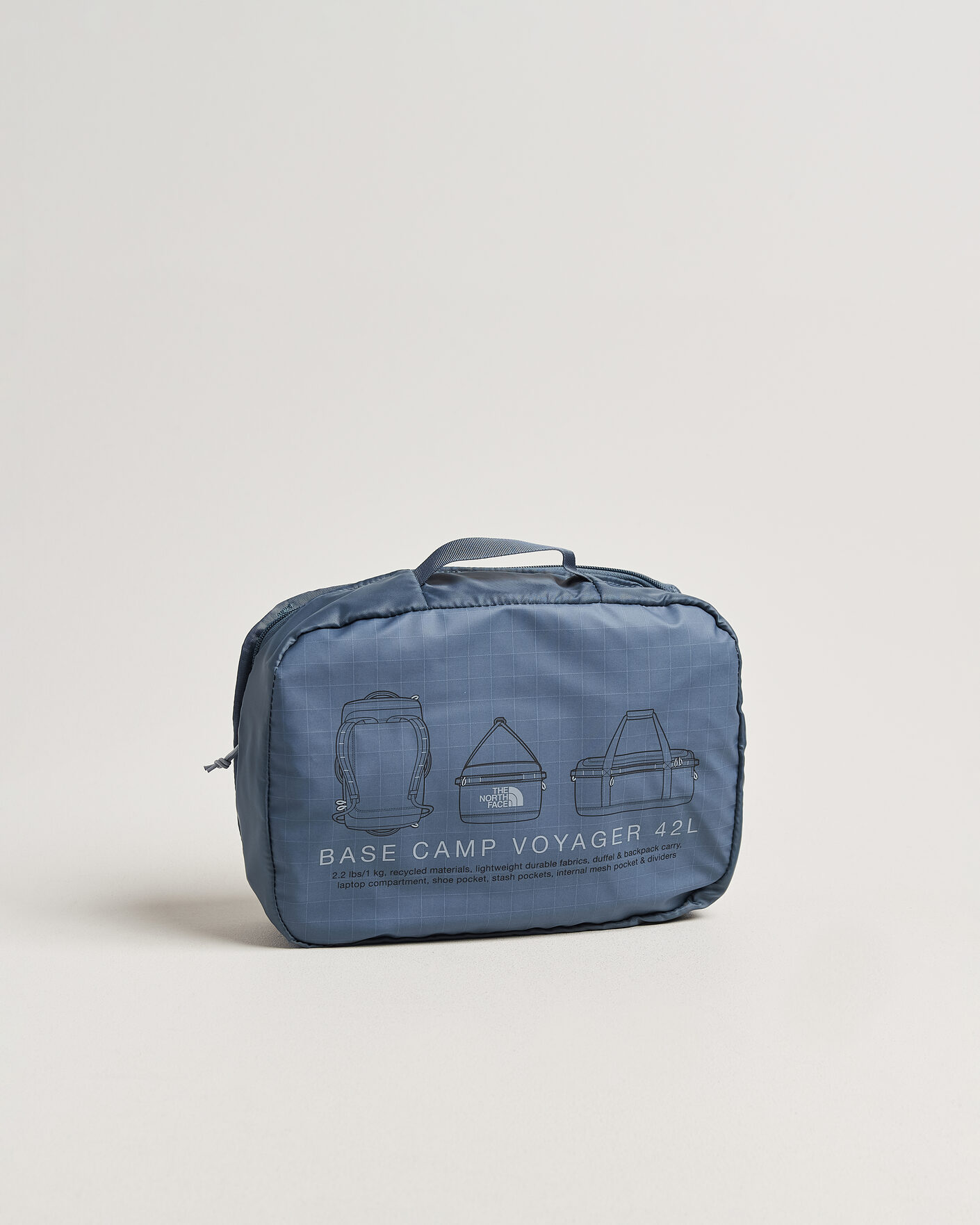 Uomini | Borse | The North Face | Base Camp Voyager Duffel 42 Granite Grey
