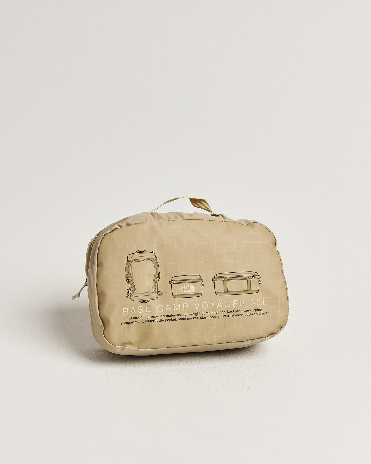 Uomini | Borse | The North Face | Base Camp Voyager Duffel 32 Khaki Stone