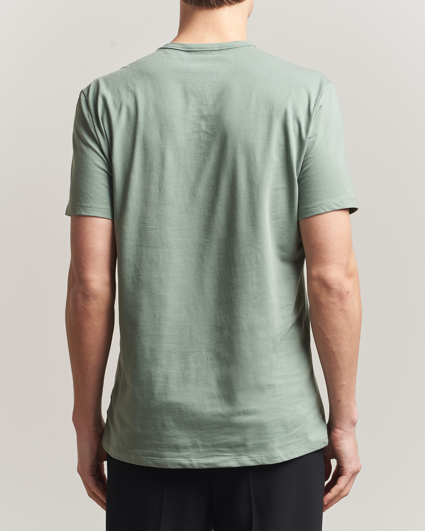Uomini | T-shirt | Calvin Klein | 3-Pack Cotton Stretch Crew Neck T-Shirt Black/Blue/Green