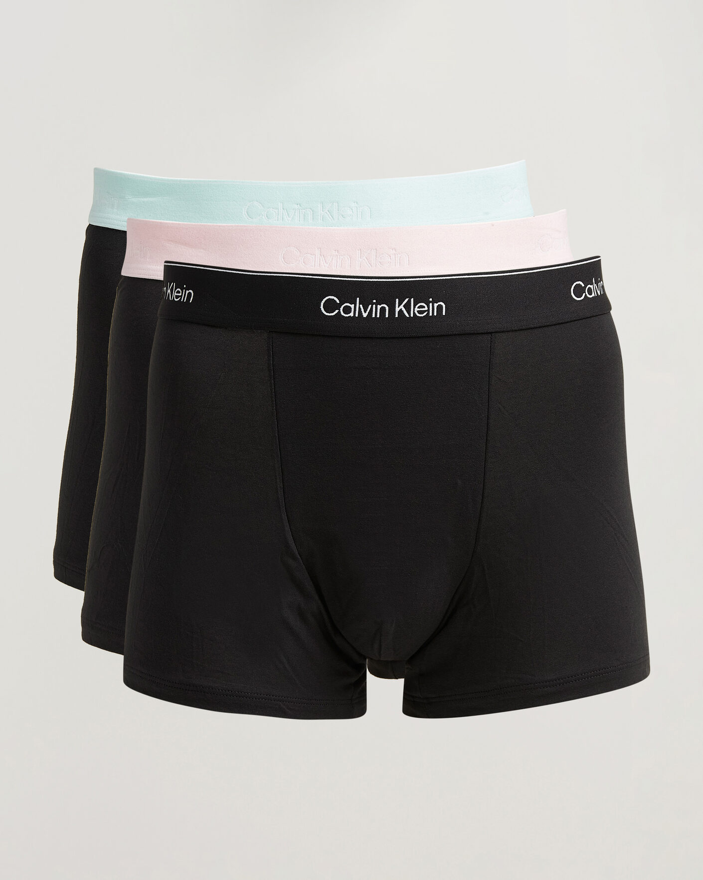 Uomini | Biancheria intima | Calvin Klein | 3-Pack Icon Cotton Stretch Relaxed Trunk Black