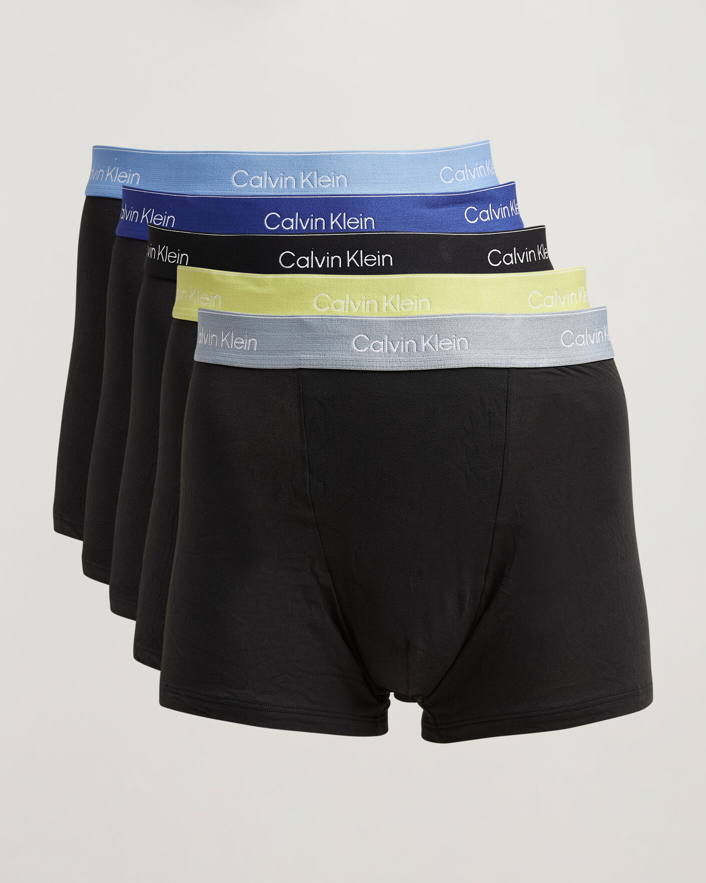 Uomini | Biancheria intima | Calvin Klein | 5-Pack Icon Cotton Stretch Relaxed Trunk Black