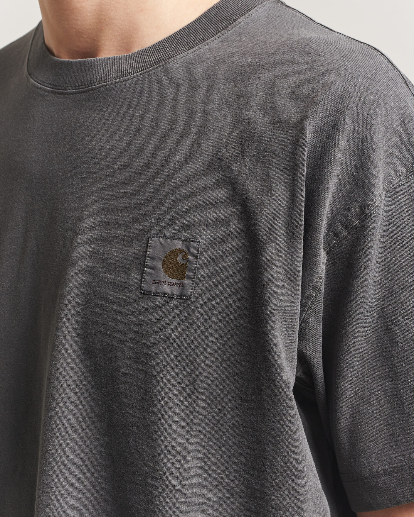 Uomini | T-shirt | Carhartt WIP | Nelson Cotton T-Shirt Black