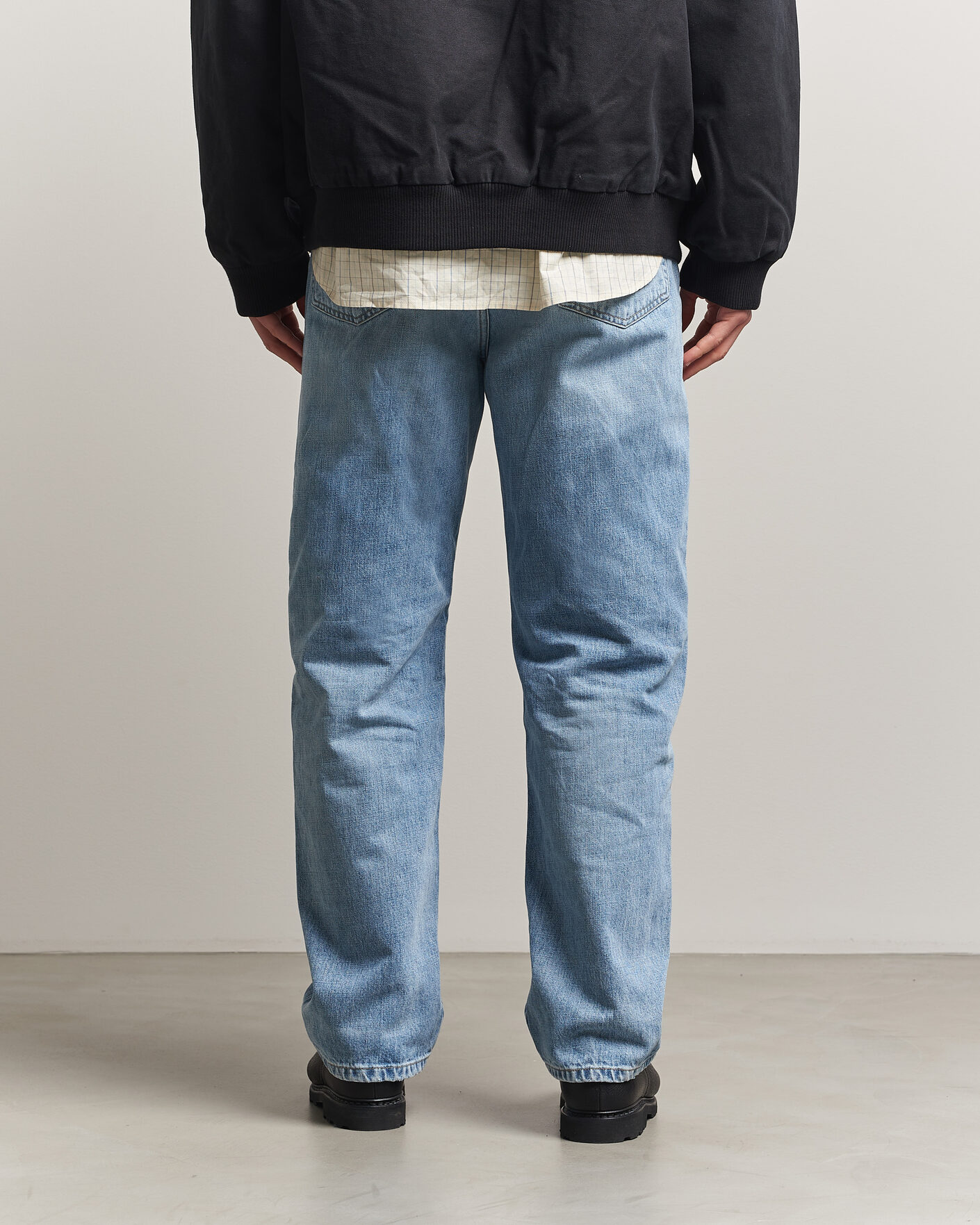 Uomini | Jeans | Carhartt WIP | Aaron Pant Smith Denim Burst Washed