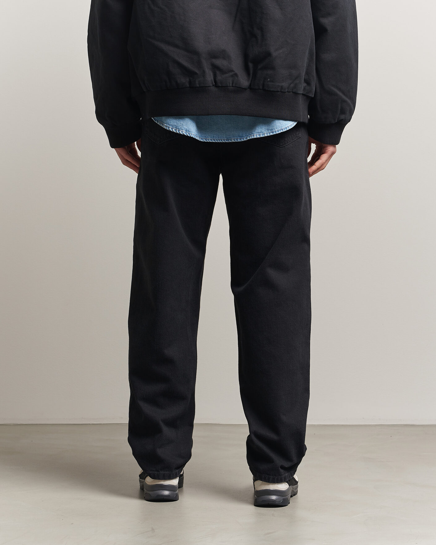 Uomini | Camicie | Carhartt WIP | Aaron Pant Smith Denim Grey Stone Wash