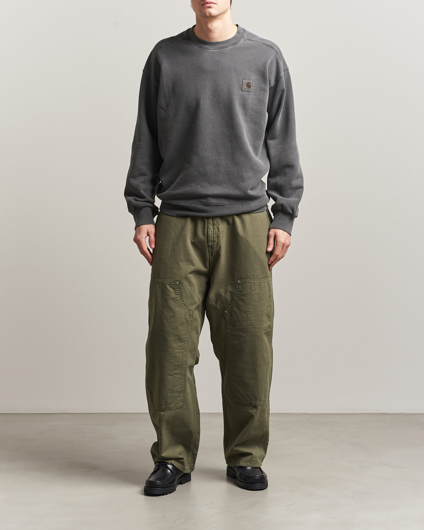 Uomini | Pantaloni | Carhartt WIP | Walter Double Knee Pant Leaf