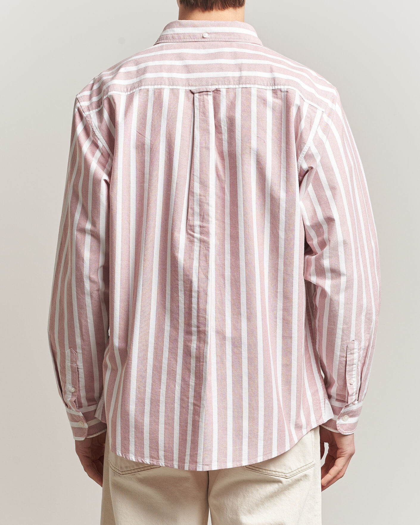 Uomini | Camicie | Carhartt WIP | Deven Striped Oxford Shirt Oxide Red