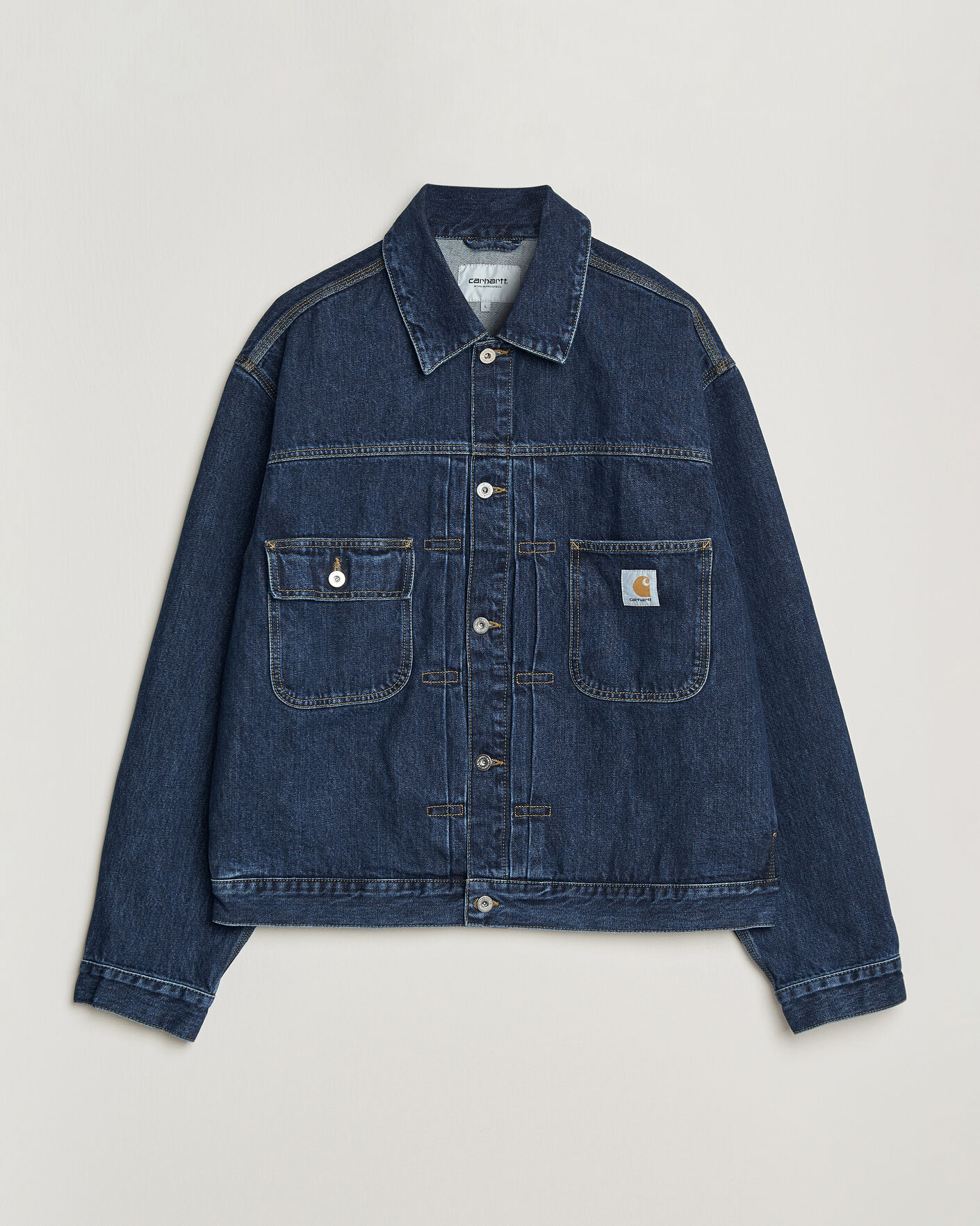 Uomini | Giacche | Carhartt WIP | Belmar Denim Jacket Blue Stone Wash