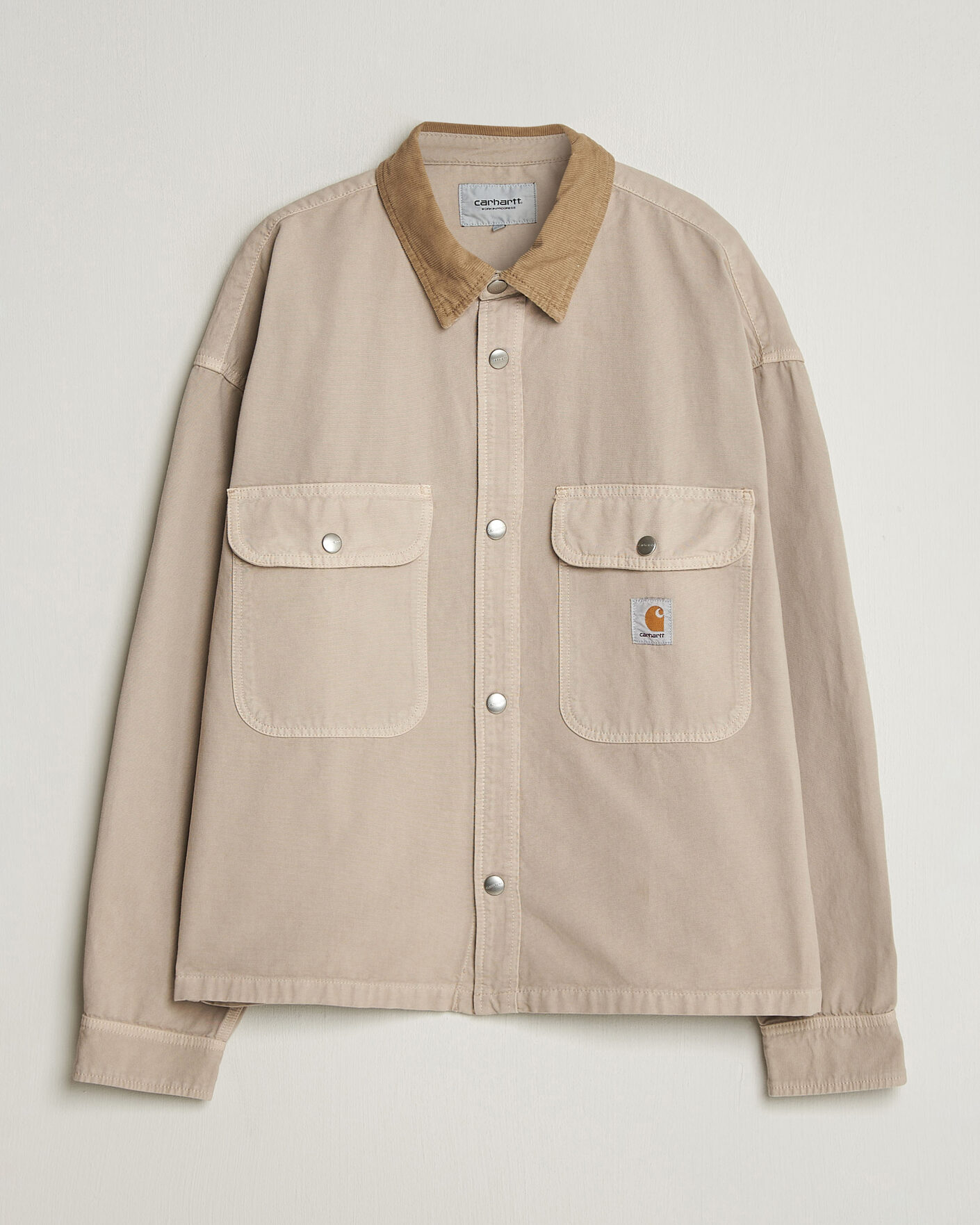 Uomini | Giacche | Carhartt WIP | Prescott Shirt Jacket Beige