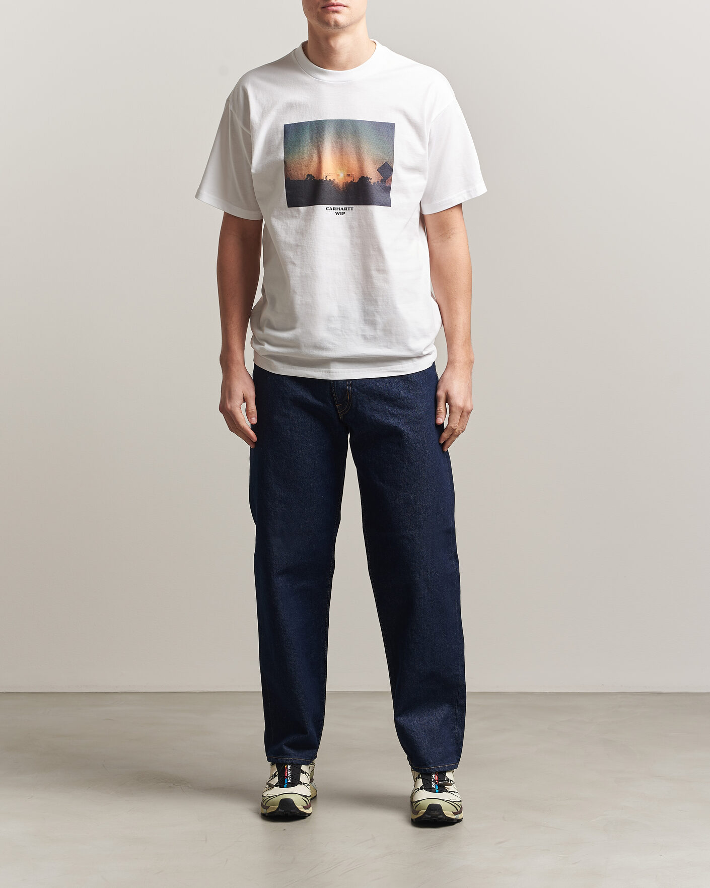 Uomini | T-shirt | Carhartt WIP | Warm Vievs T-Shirt White