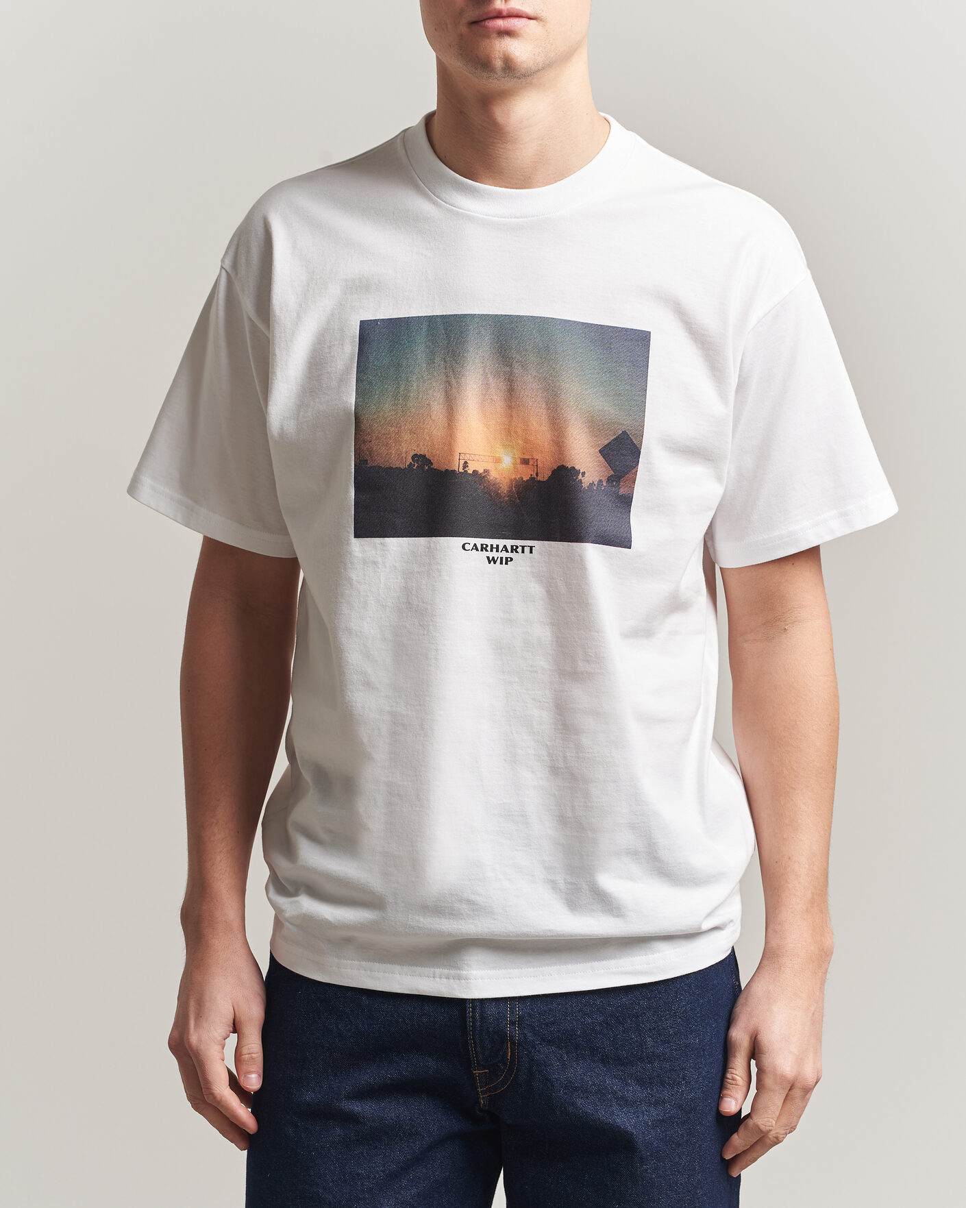 Uomini | T-shirt | Carhartt WIP | Warm Vievs T-Shirt White