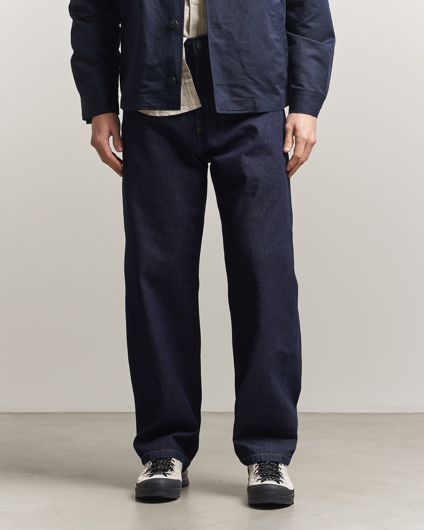 Uomini | Jeans | Carhartt WIP | Landon Pant Robertson Denim Blue Rinsed