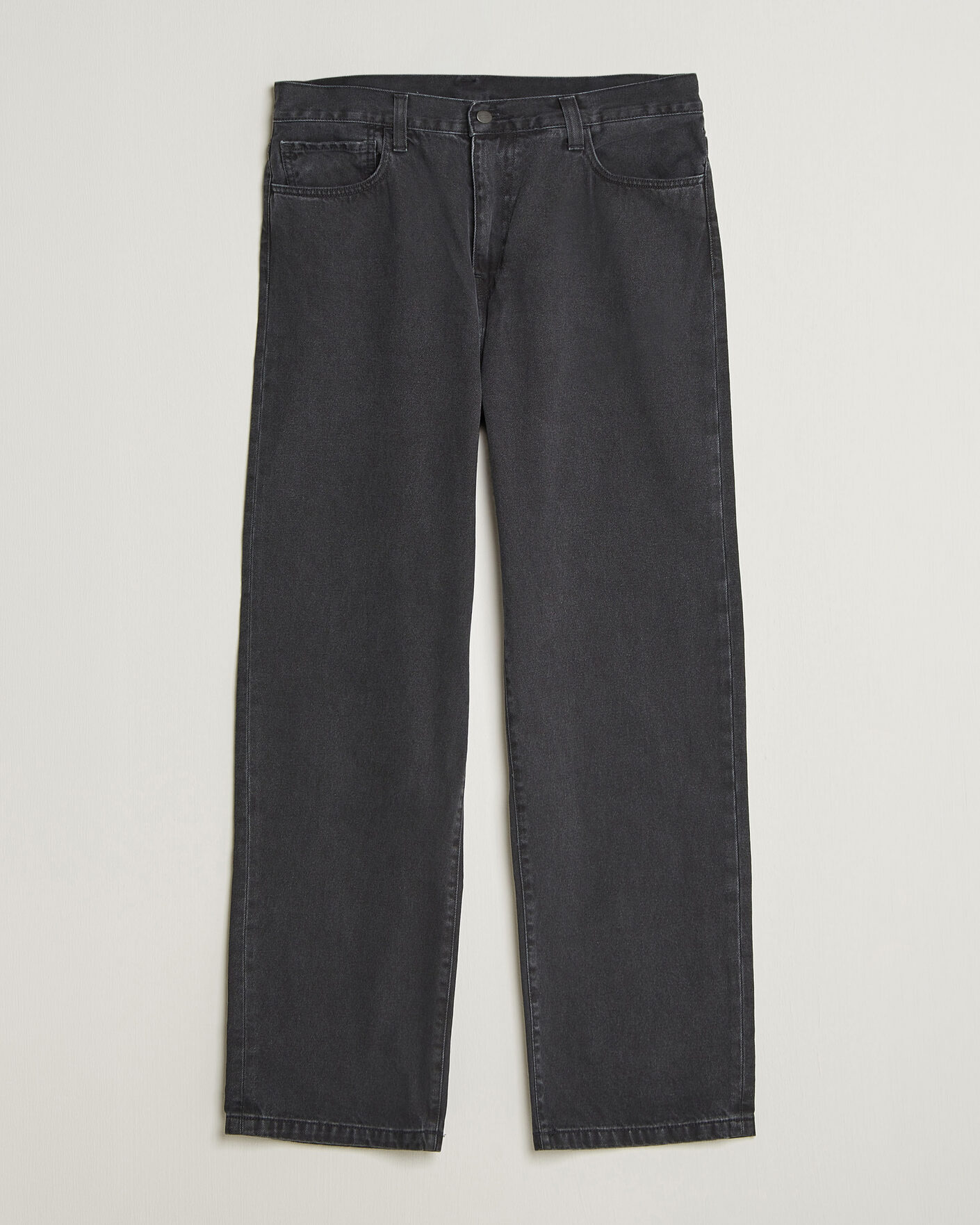 Uomini | Pantaloni | Carhartt WIP | Landon Pant Robertson Denim Black Stone Washed