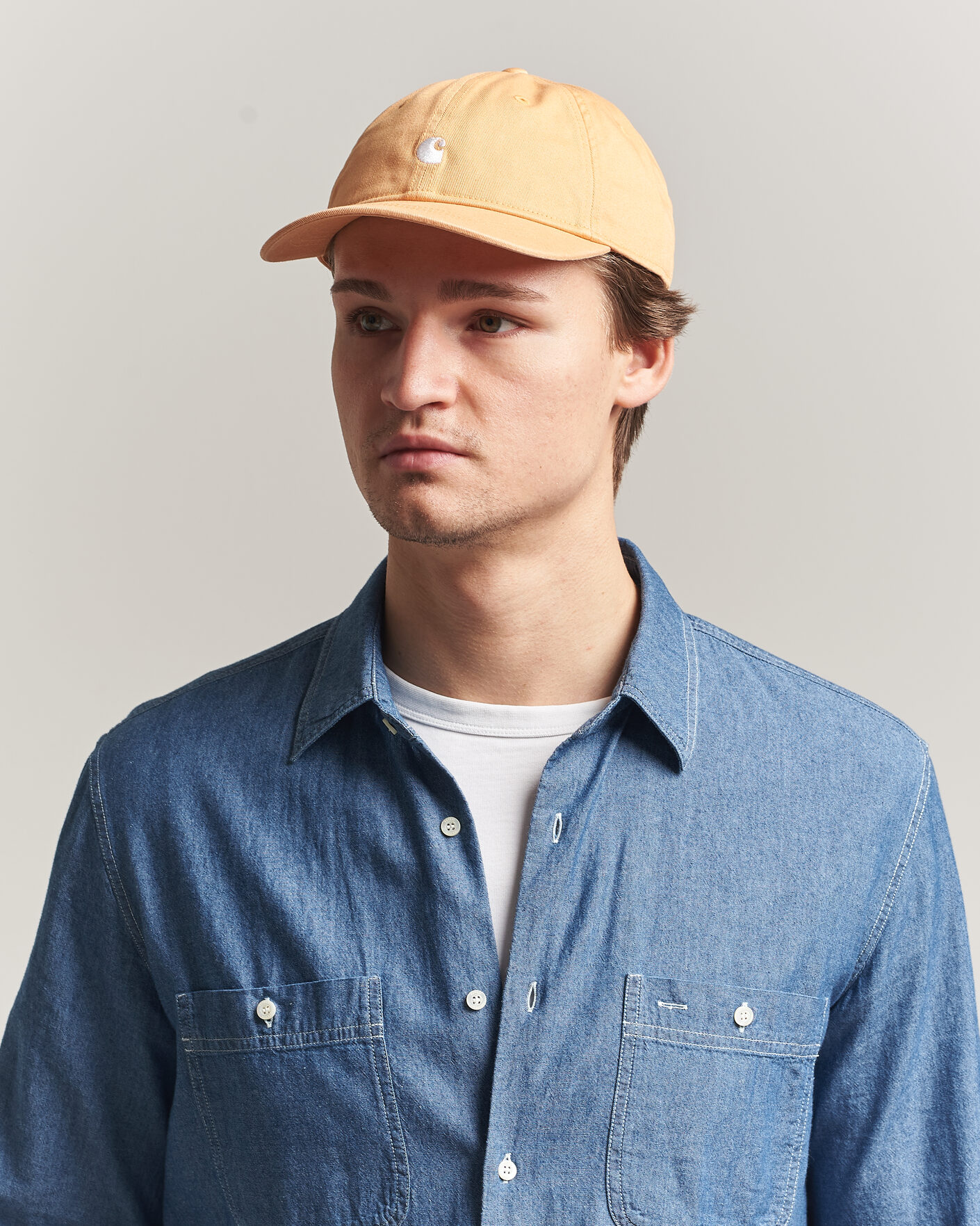 Uomini | Cappelli & Berretti | Carhartt WIP | Madison Logo Cap Gentle Orange