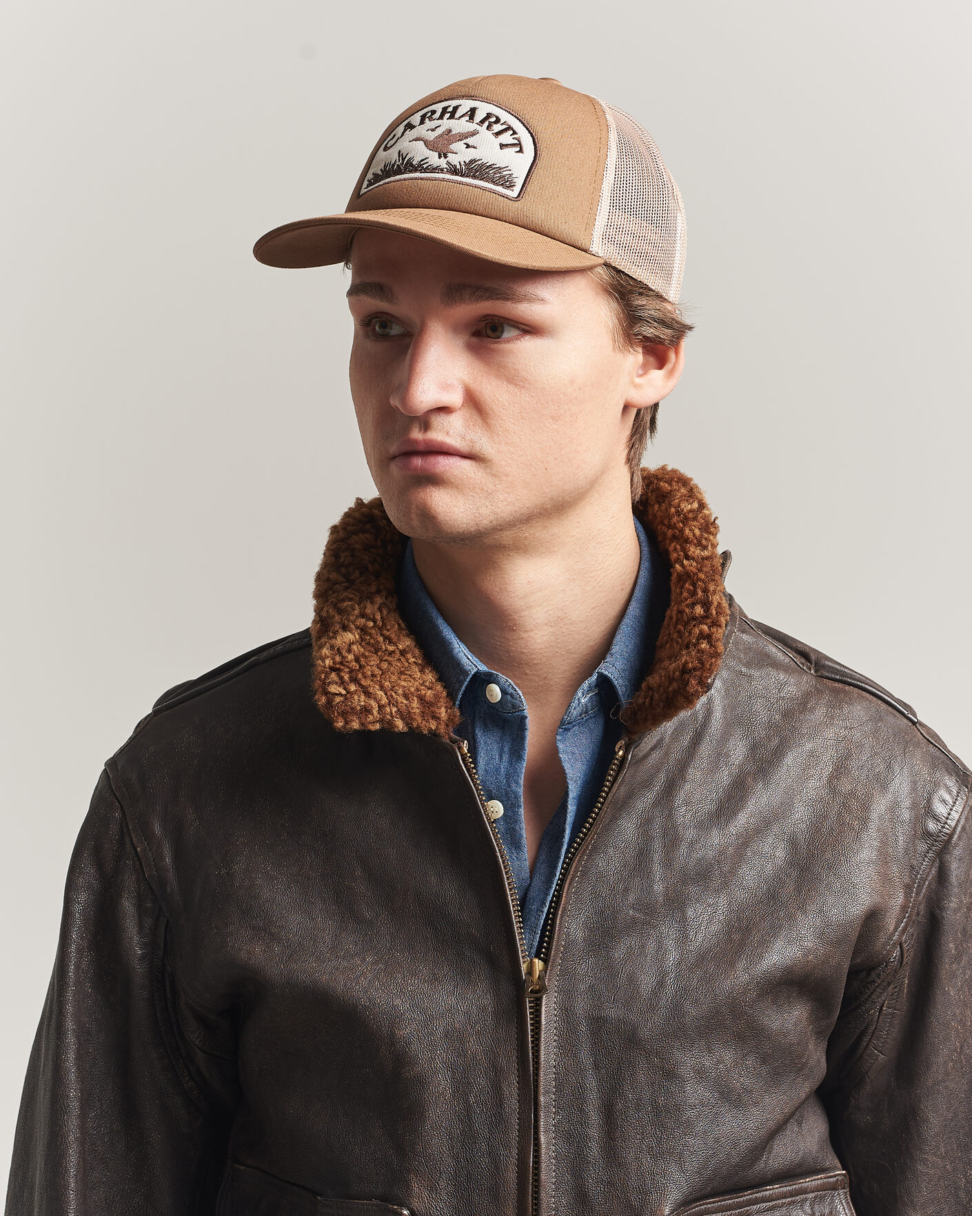 Uomini | Cappelli & Berretti | Carhartt WIP | Take Off Trucker Cap Stone