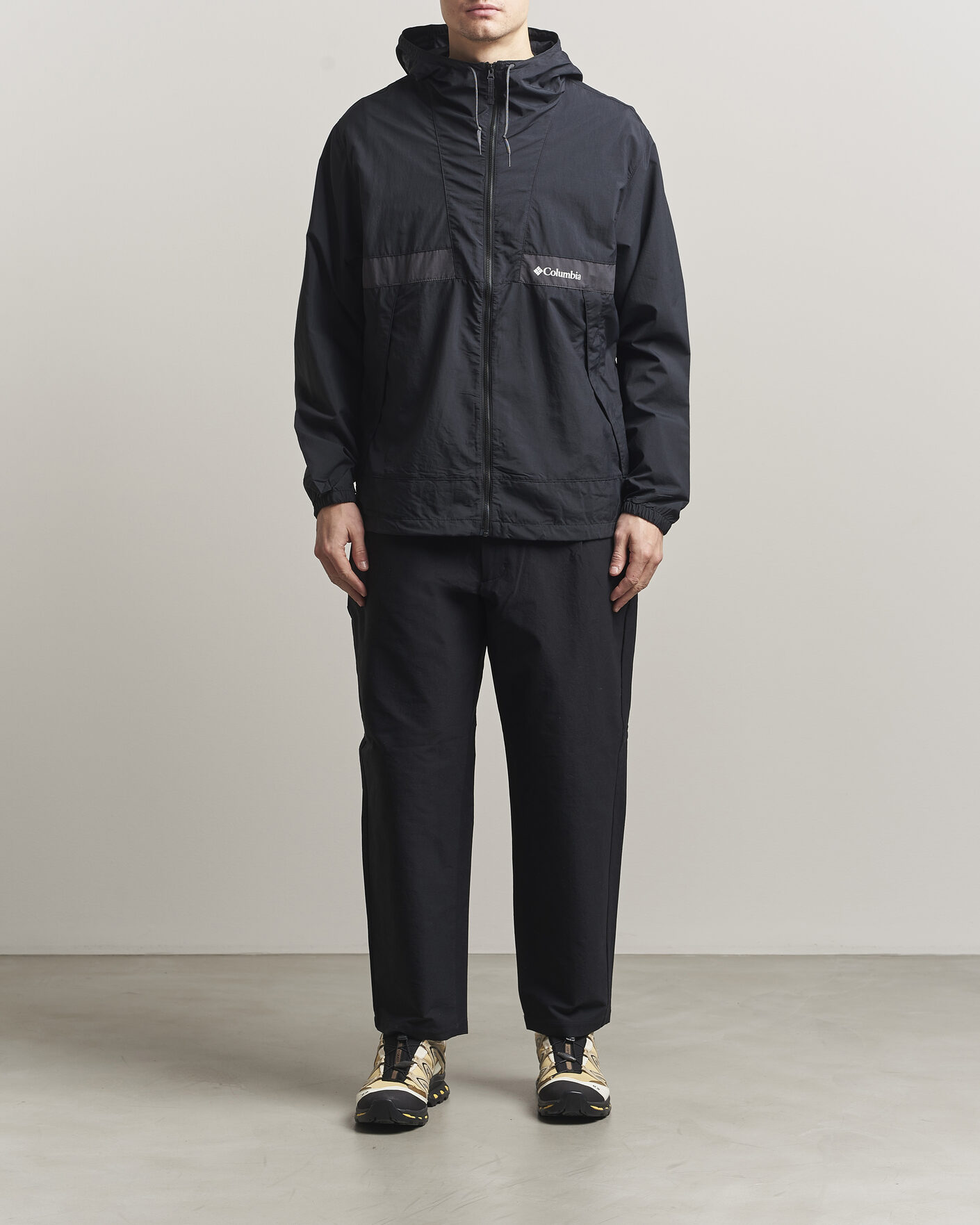 Uomini | Giacche | Columbia | Spire Valley Hooded Windbreaker Black