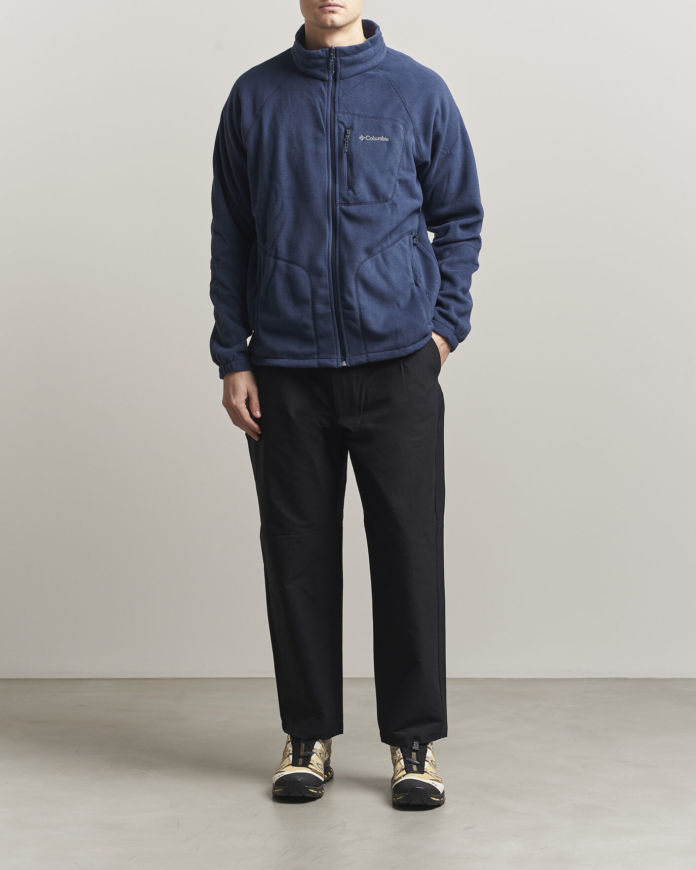 Uomini | Maglieria | Columbia | Fast Trek Full Zip Fleece Navy
