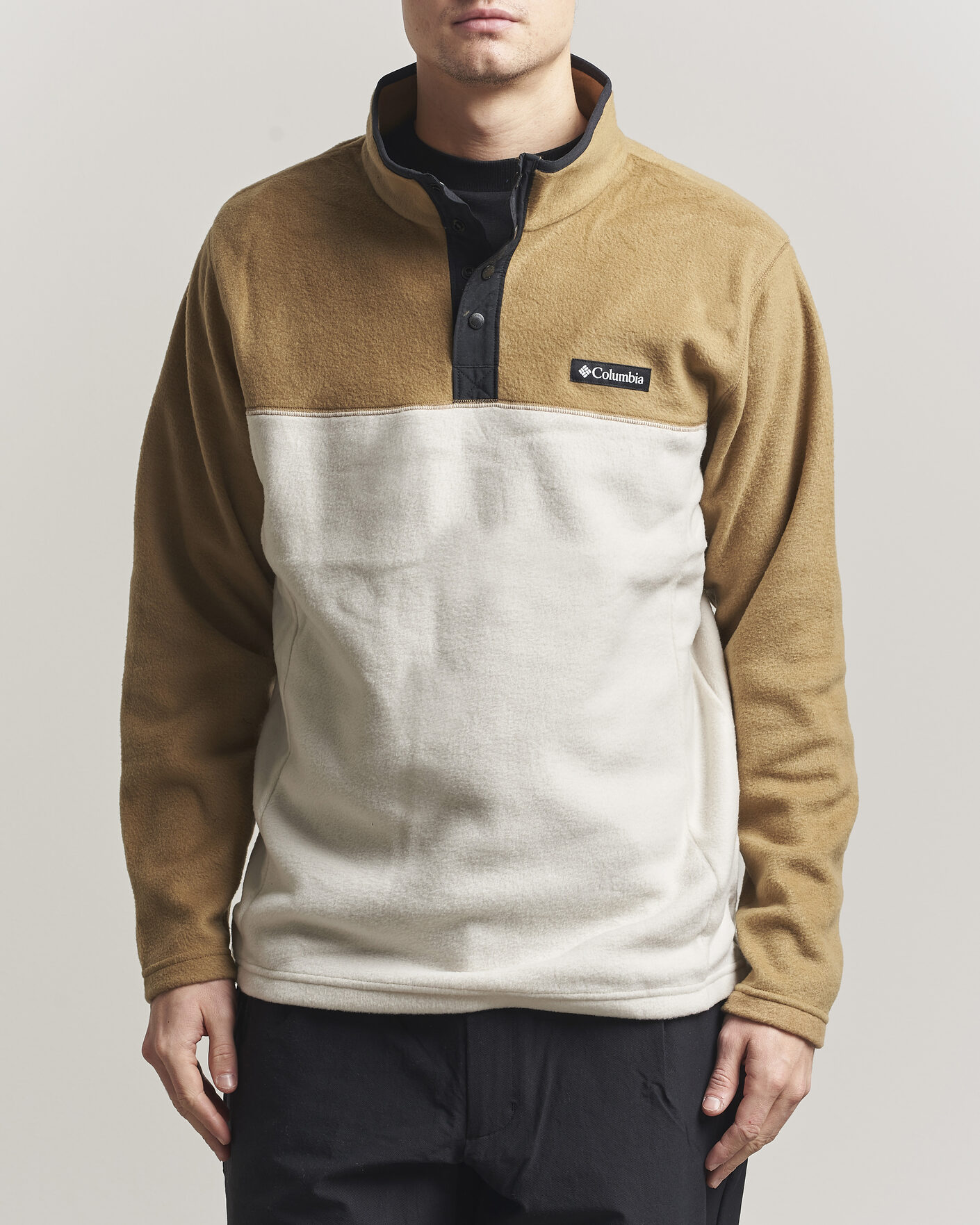 Uomini | Maglieria | Columbia | Steens Mountain Half Zip 2.0 Fleece Dark Stone/Delta