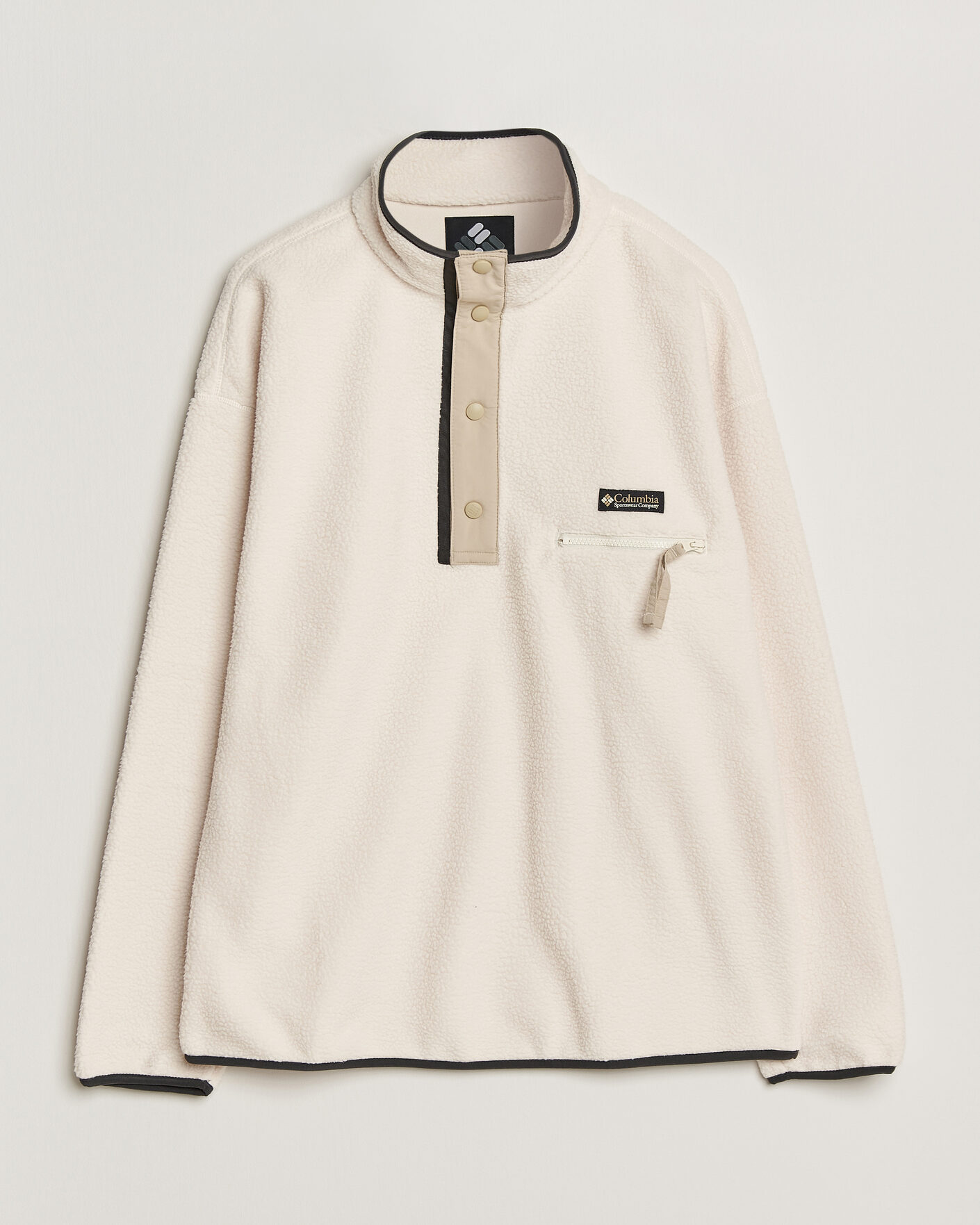 Uomini | Maglieria | Columbia | Helvetia II Half Snap Fleece Chalk