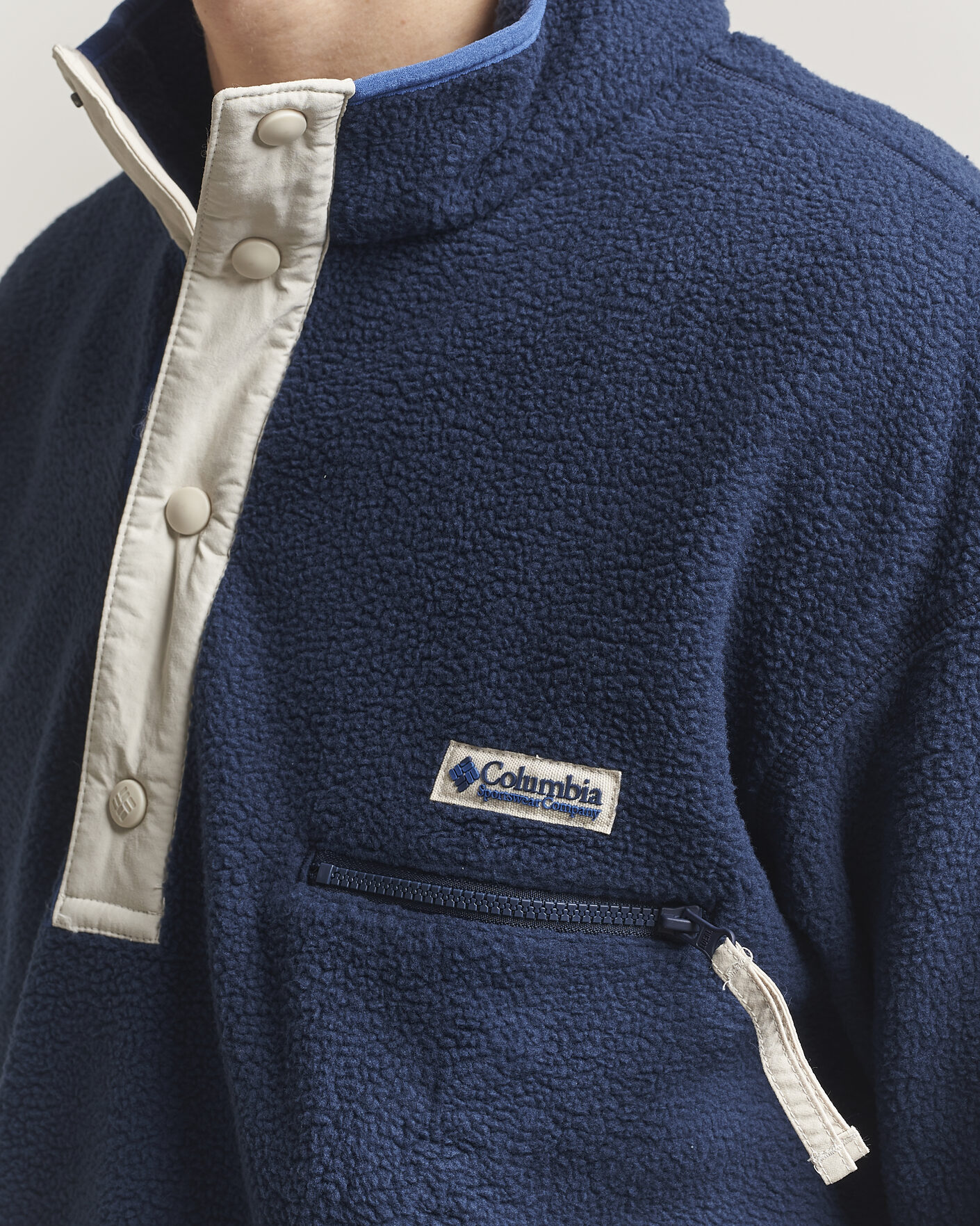 Uomini | Maglieria | Columbia | Helvetia II Half Snap Fleece Navy