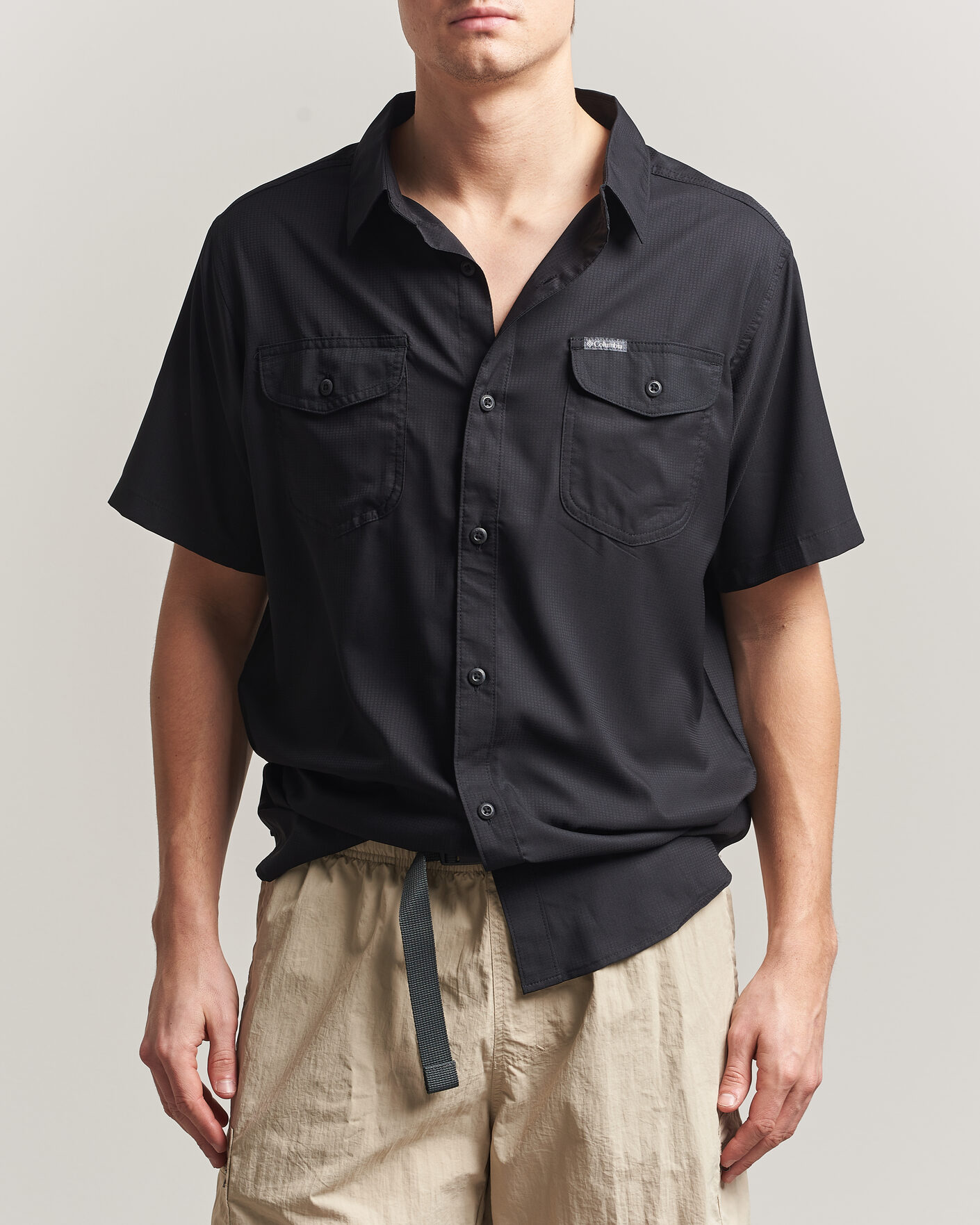 Uomini | Camicie | Columbia | Utilizer II Short Sleeve Ripstop Shirt Black
