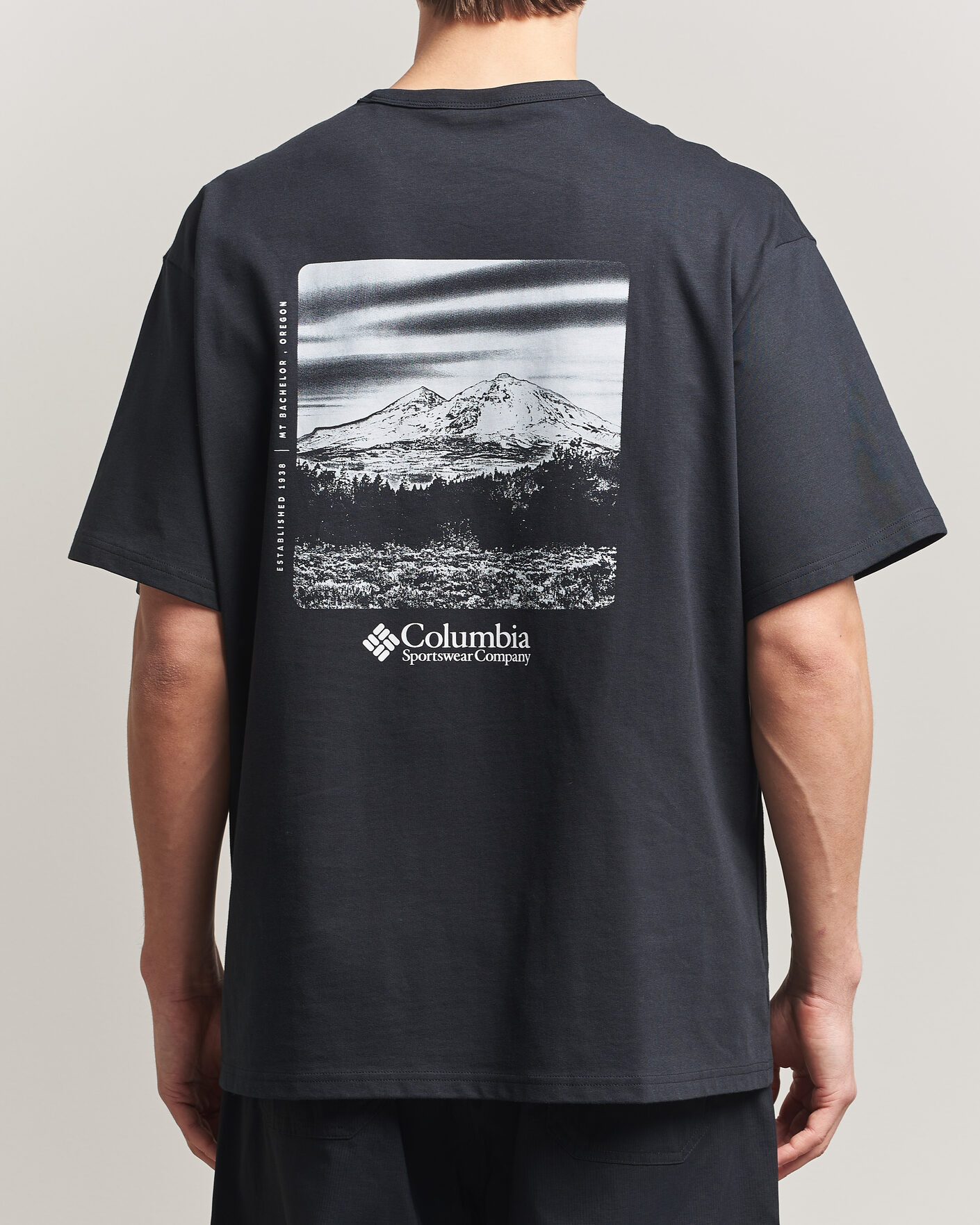 Uomini | T-shirt | Columbia | Heavyweight Back Graphic T-Shirt Black