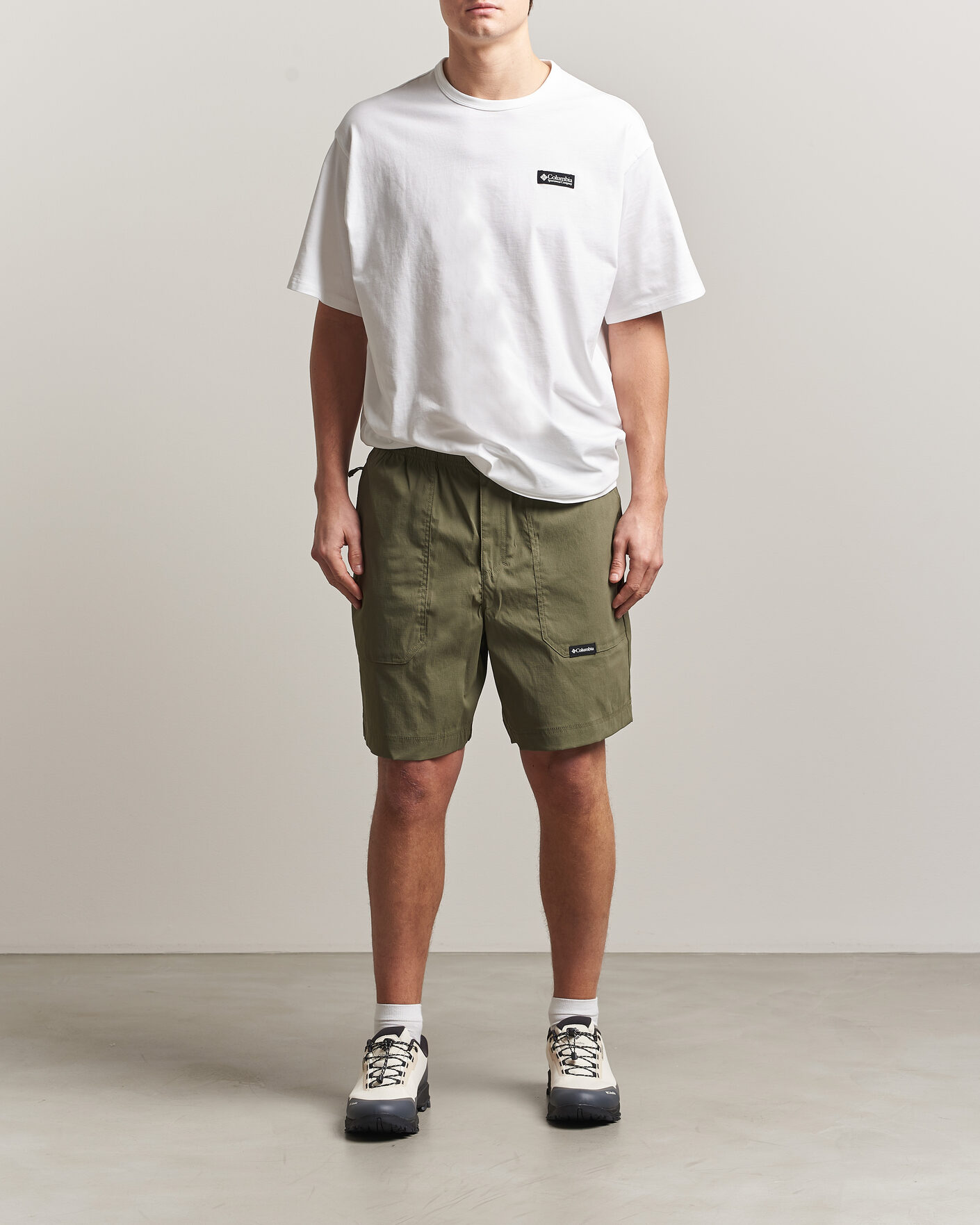 Uomini | Pantaloncini | Columbia | Landroamer Scout Shorts Stone Green