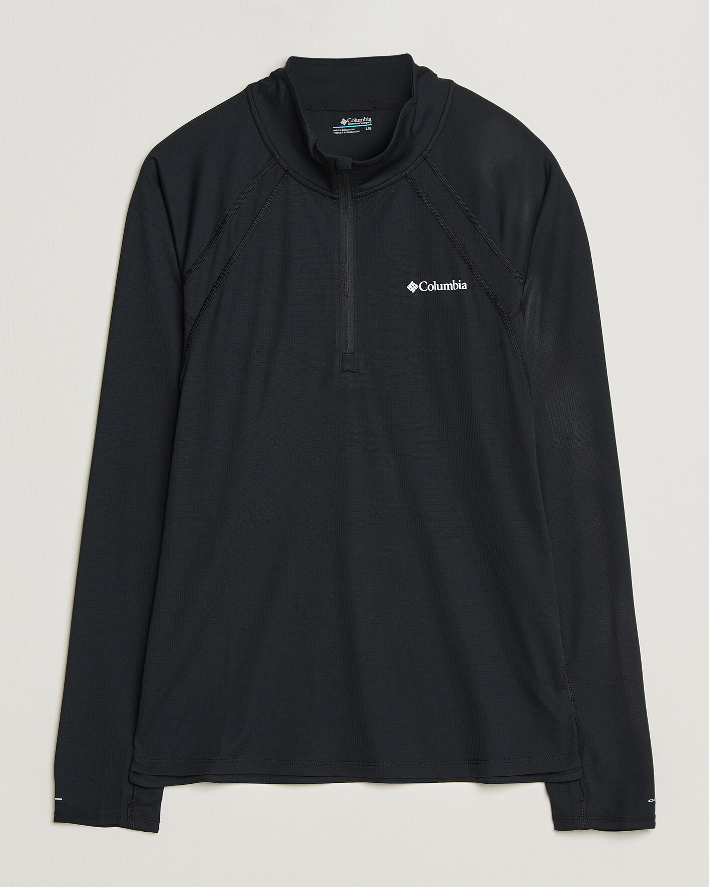 Uomini | T-shirt | Columbia | Stealth Spring Half-Zip T-Shirt Black