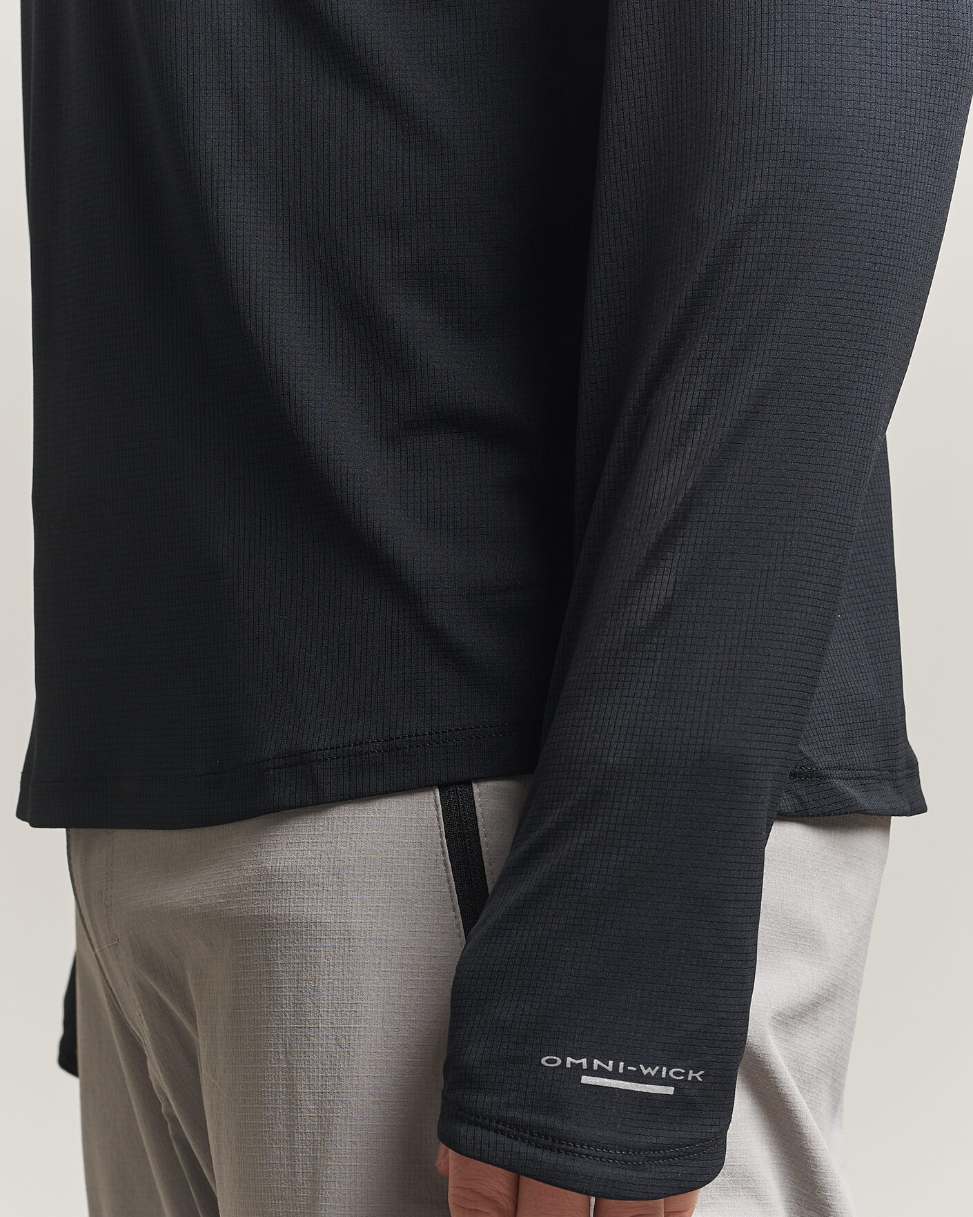 Uomini | T-shirt | Columbia | Stealth Spring Half-Zip T-Shirt Black