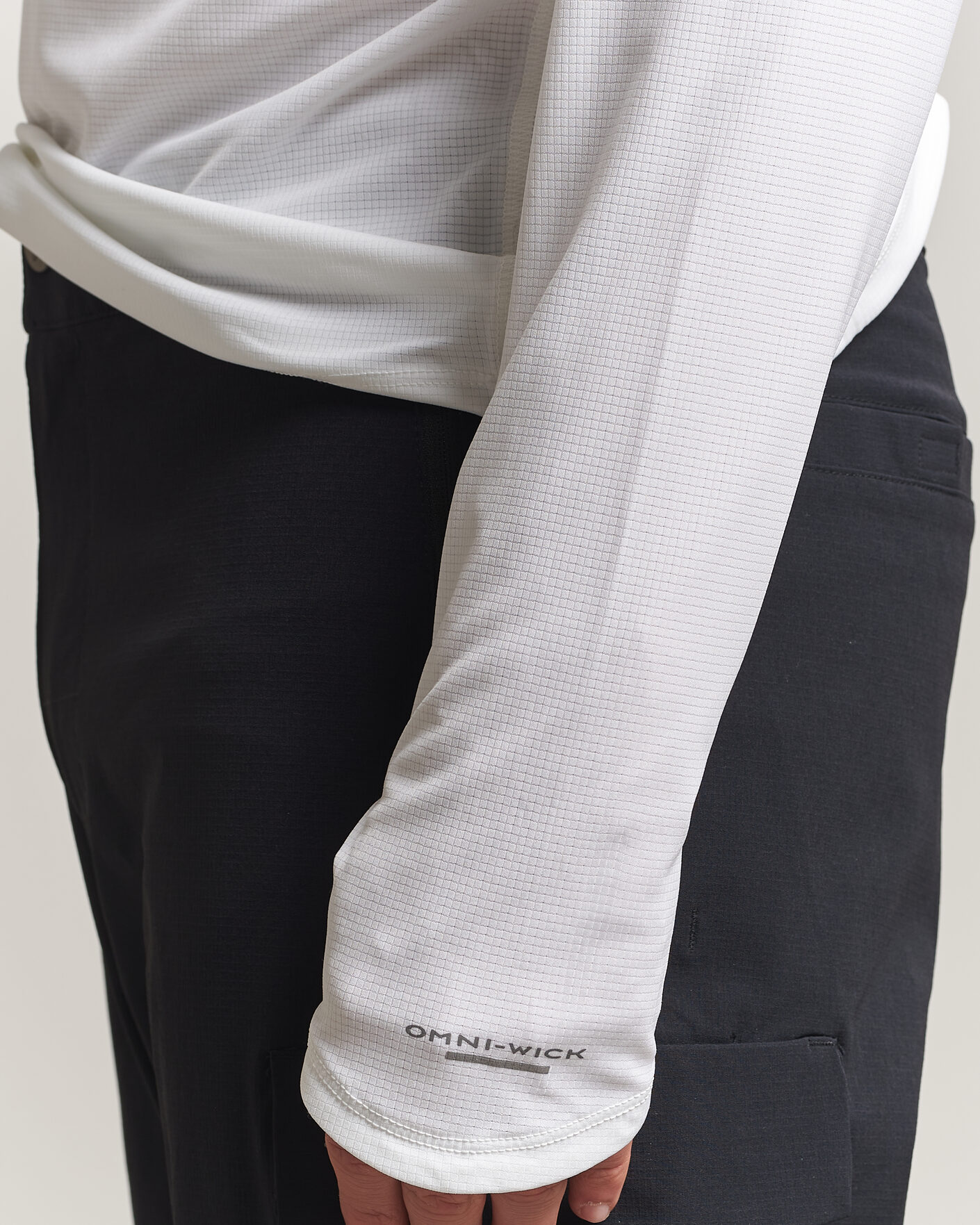 Uomini | T-shirt | Columbia | Stealth Spring Half-Zip T-Shirt White