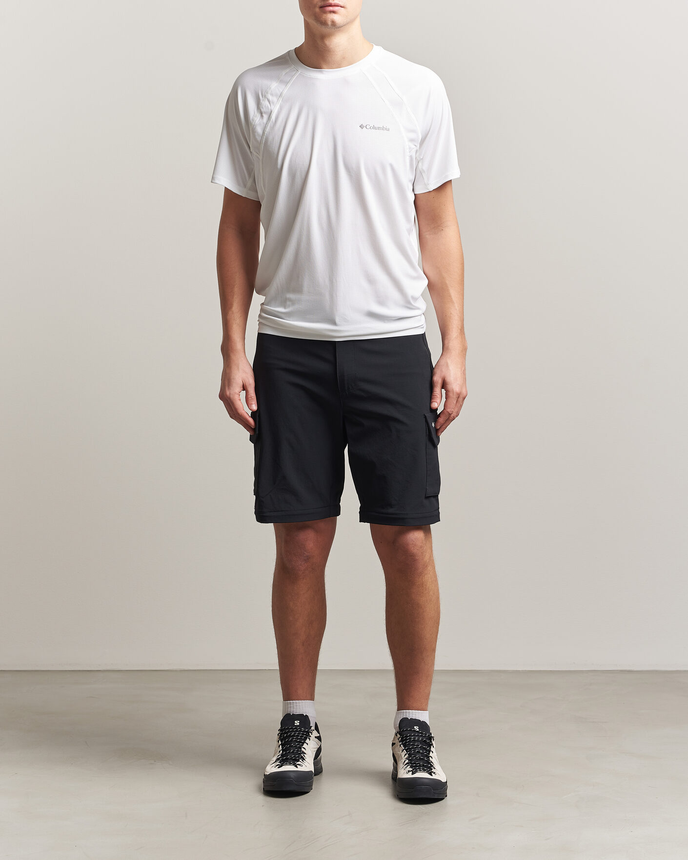 Uomini | T-shirt | Columbia | Stealth Spring T-Shirt White