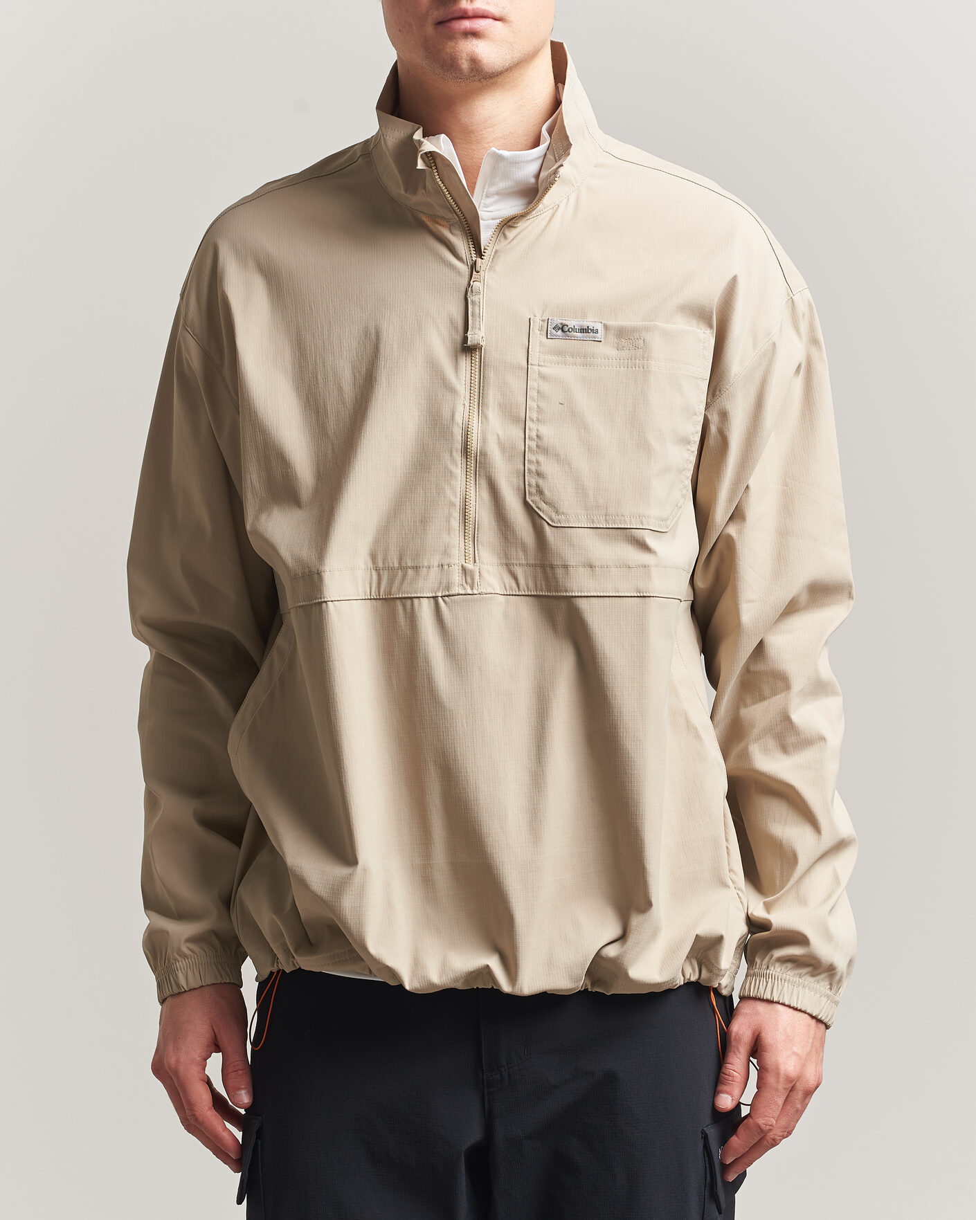 Uomini | Giacche | Columbia | Landroamer Half-Zip Overshirt Ancient Fossil