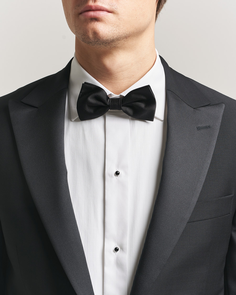Uomini | Papillon | Canali | Silk Bow Tie Black