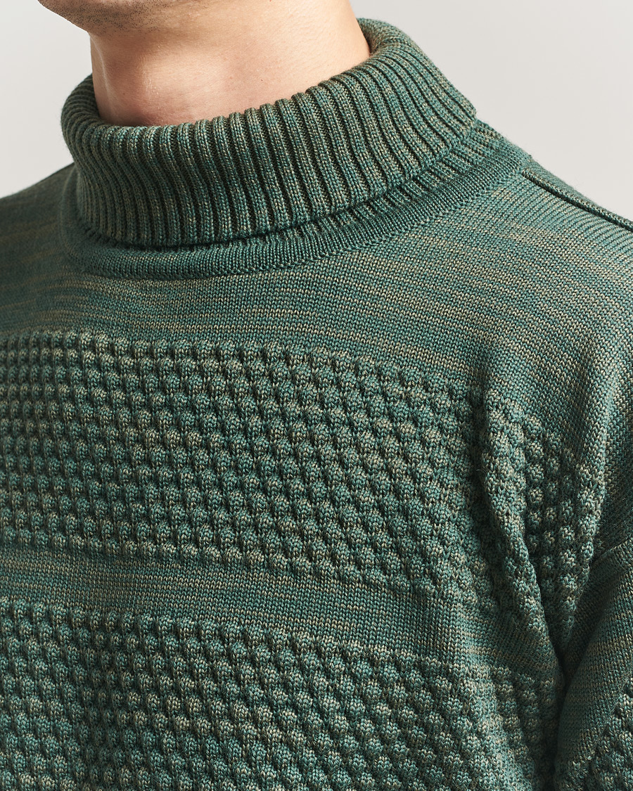 Uomini | Maglieria | S.N.S. Herning | Fisherman Sweater Natural Machine Green