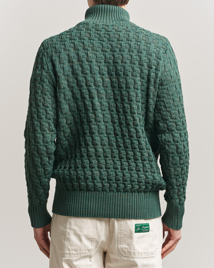 Uomini | Maglieria | S.N.S. Herning | Stark Cardigan Machine Green