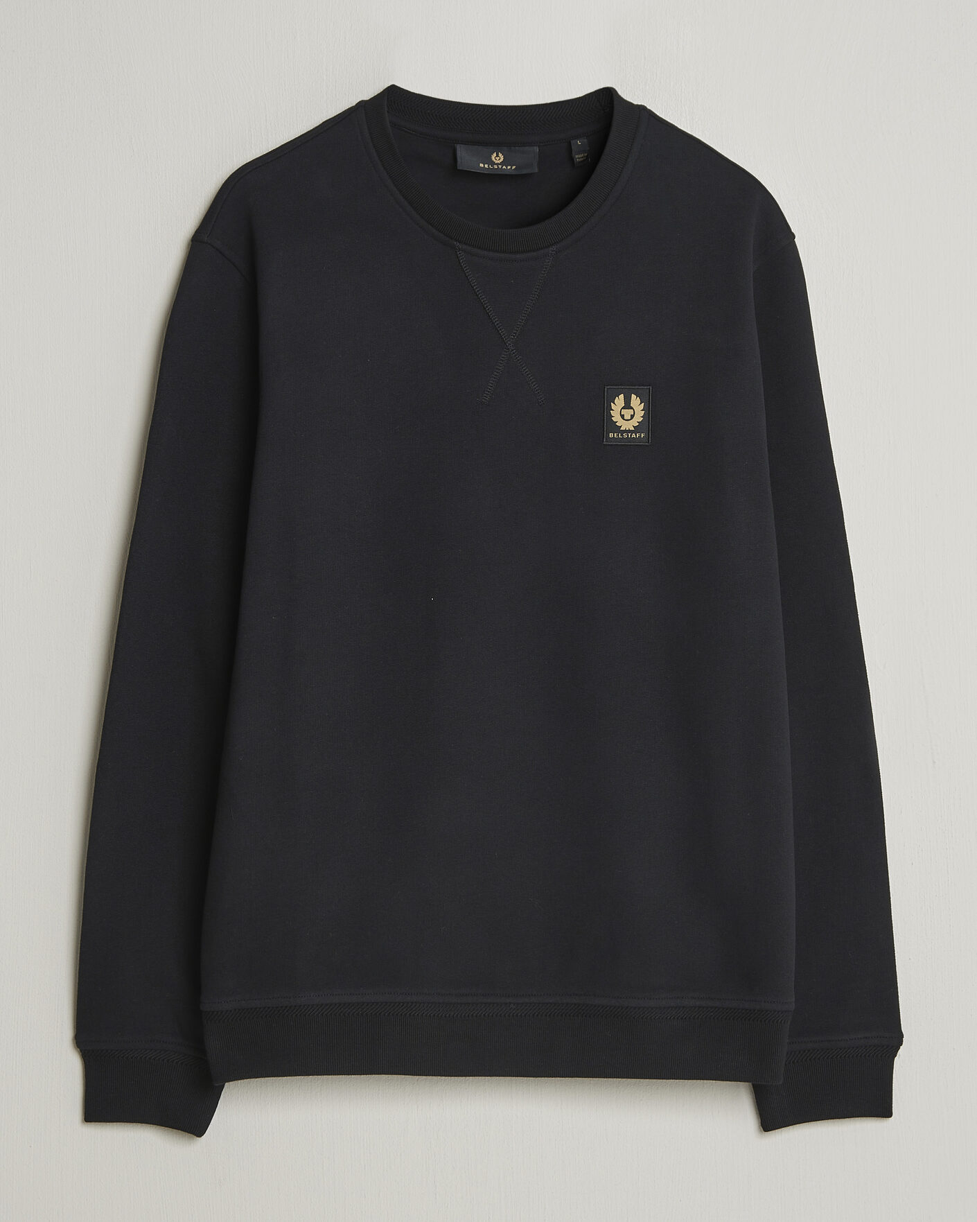 Uomini | Maglieria | Belstaff | Signature Crew Neck Sweatshirt Black
