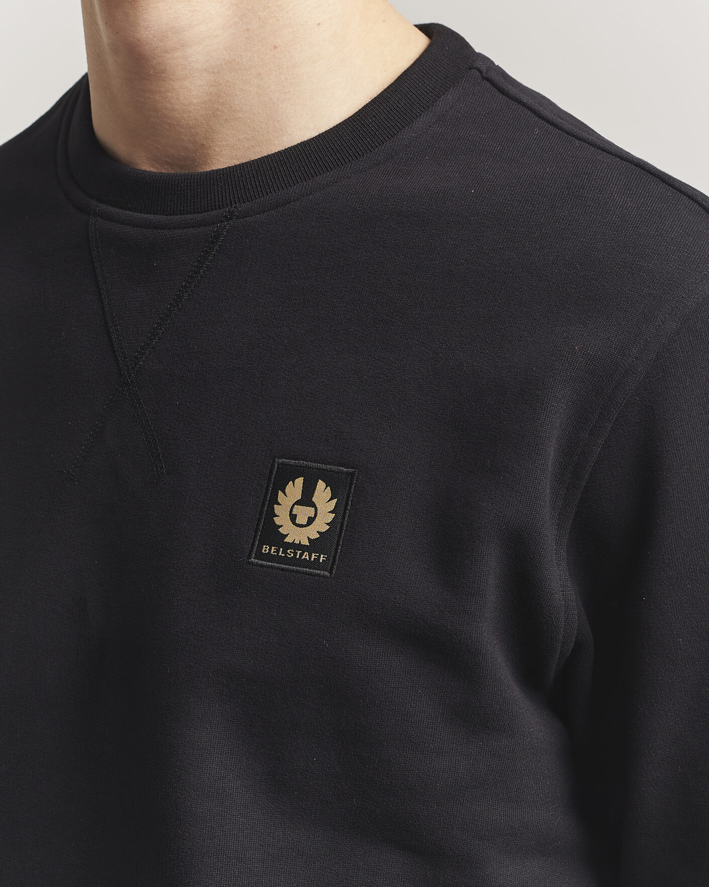 Uomini | Maglieria | Belstaff | Signature Crew Neck Sweatshirt Black