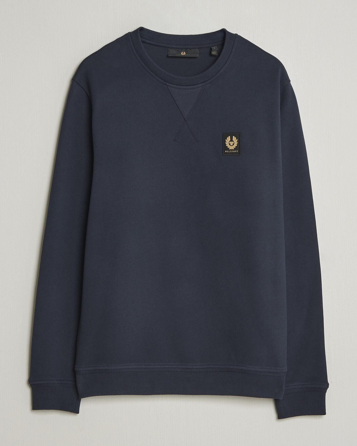 Uomini | Maglieria | Belstaff | Signature Crew Neck Sweatshirt Dark Ink
