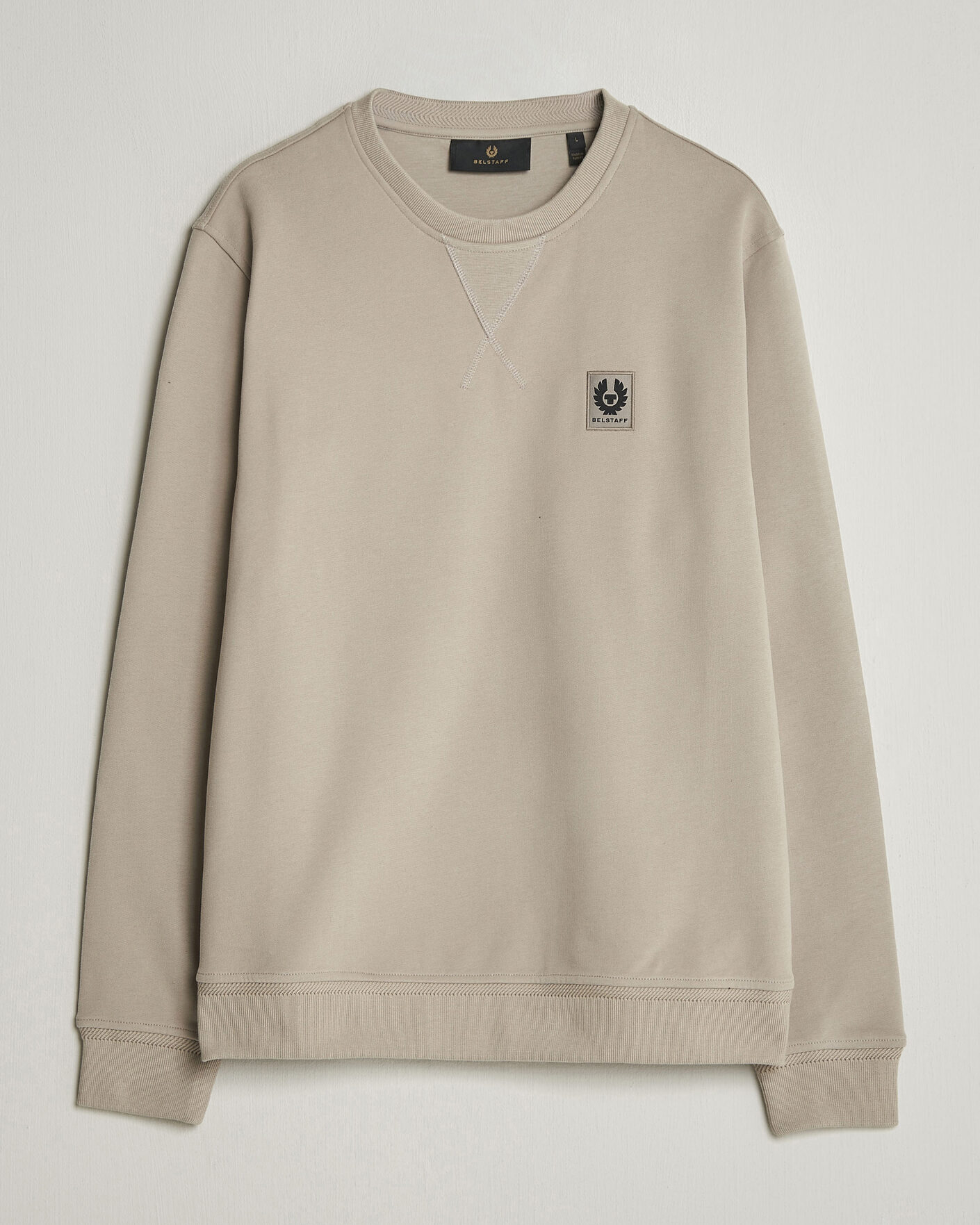 Uomini | Maglieria | Belstaff | Signature Crew Neck Sweatshirt Dark Sand
