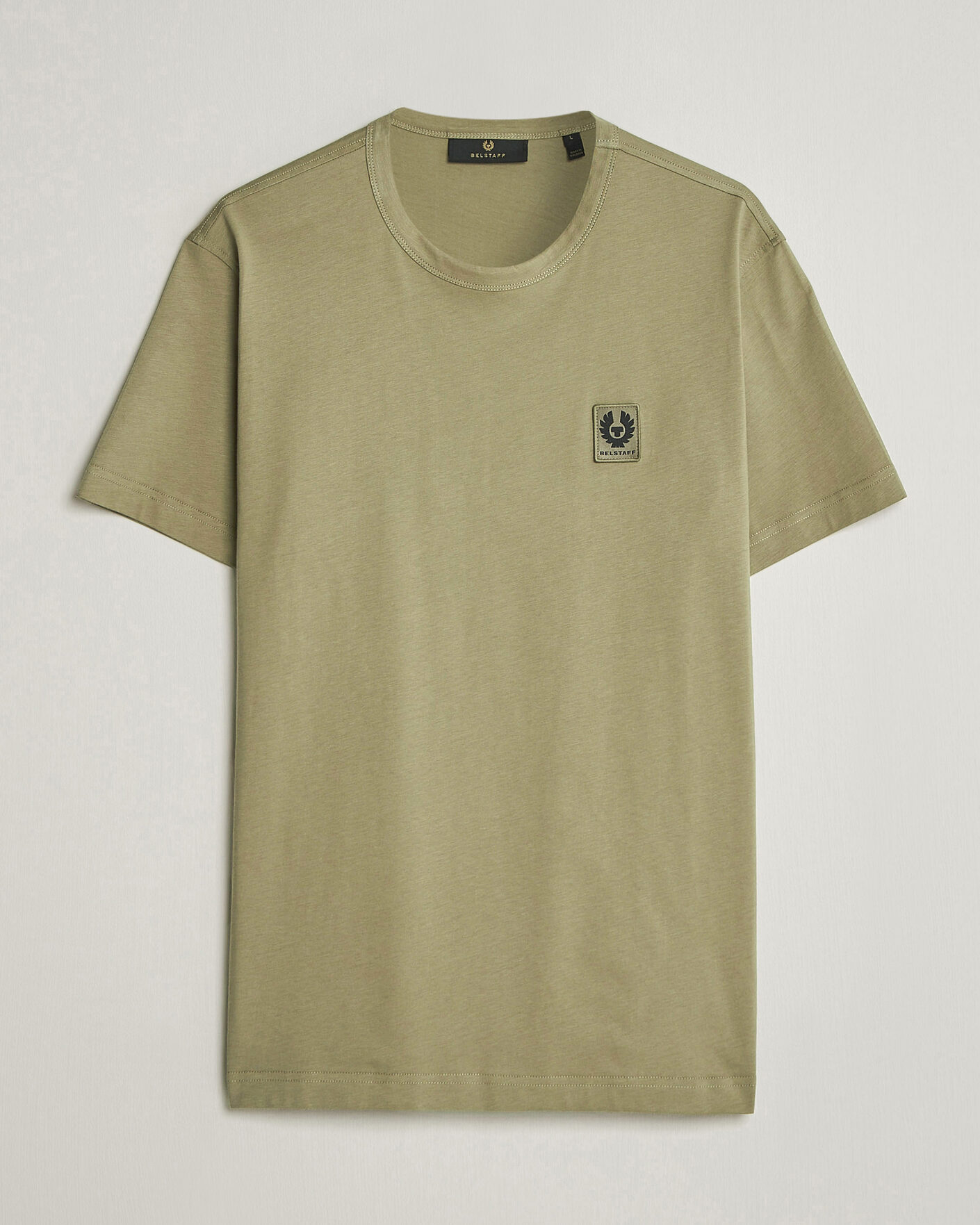 Uomini | T-shirt | Belstaff | Signature Crew Neck T-Shirt Fatigue Green