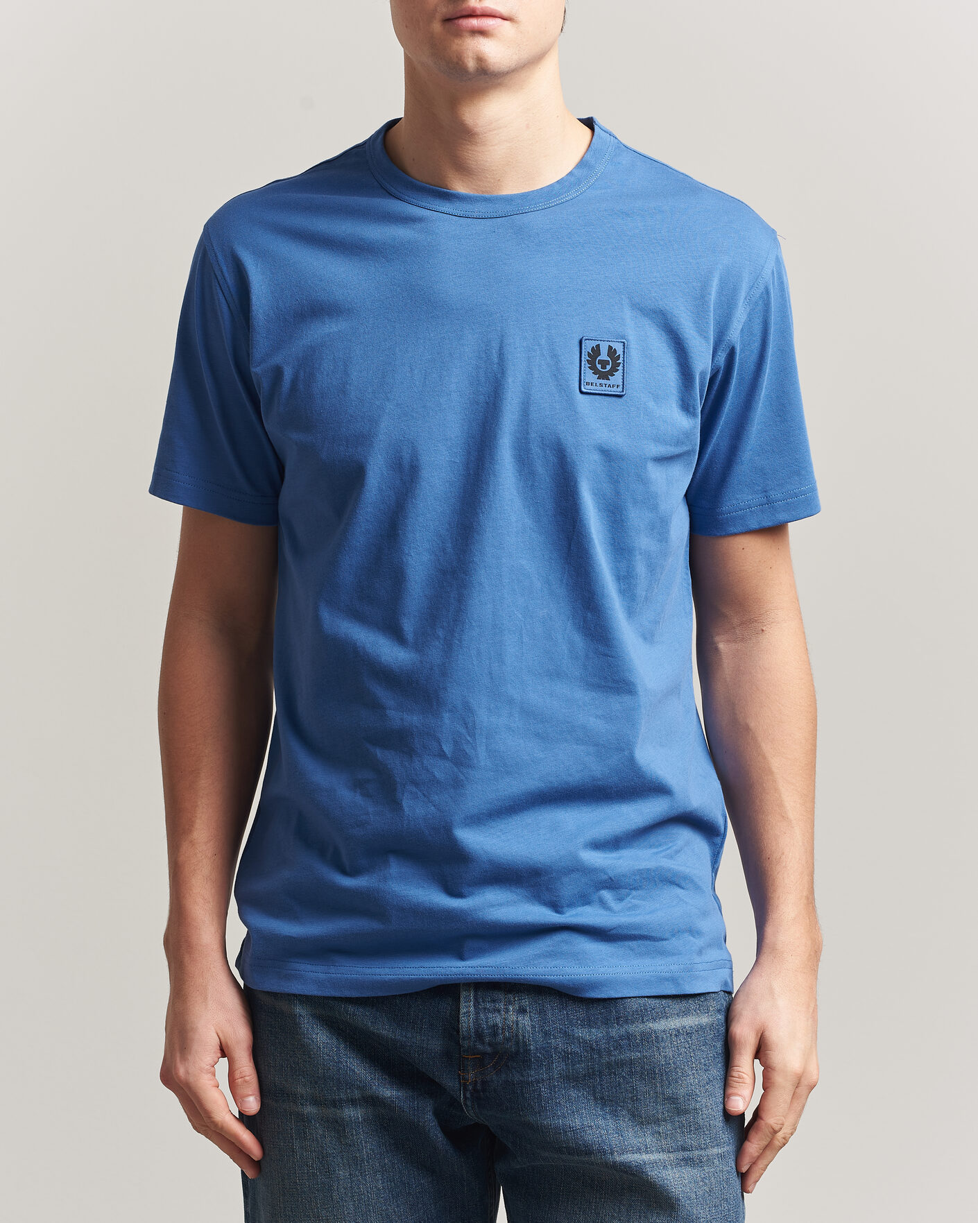 Uomini | T-shirt | Belstaff | Signature Crew Neck T-Shirt Marine Blue