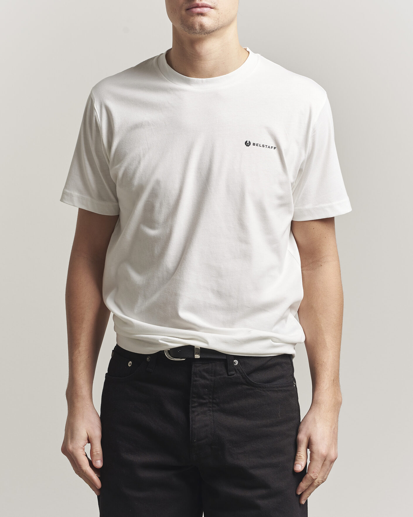 Uomini | T-shirt | Belstaff | 3-Pack Squad Crew Neck T-Shirt Black/Dark Ink/White